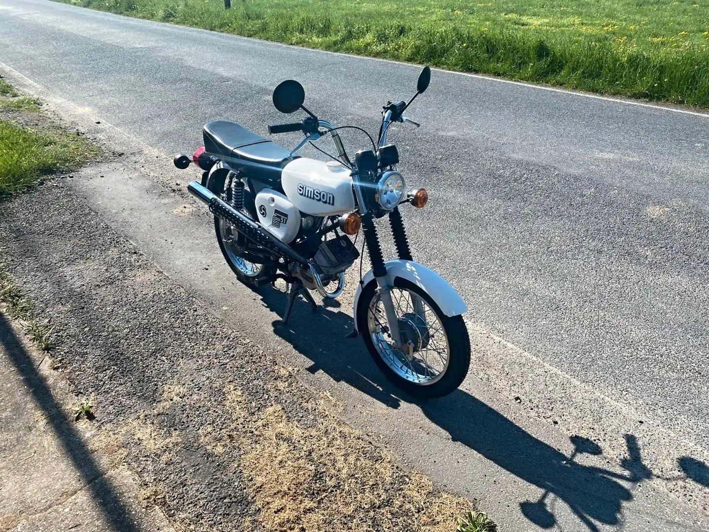 Simson S 51 Komplett Neuaufbau, frisch regeneriert! Weiß - 2