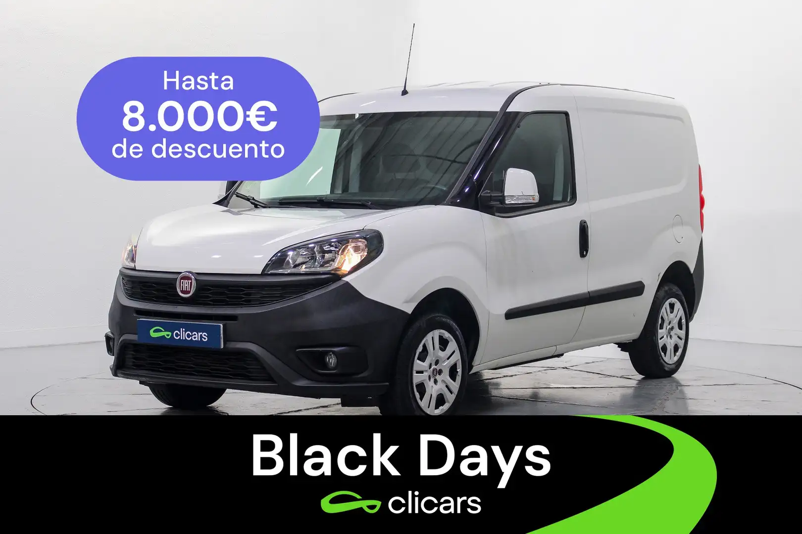 Fiat Dobló Cargo 1.3Mjt SX 70kW Blanc - 1