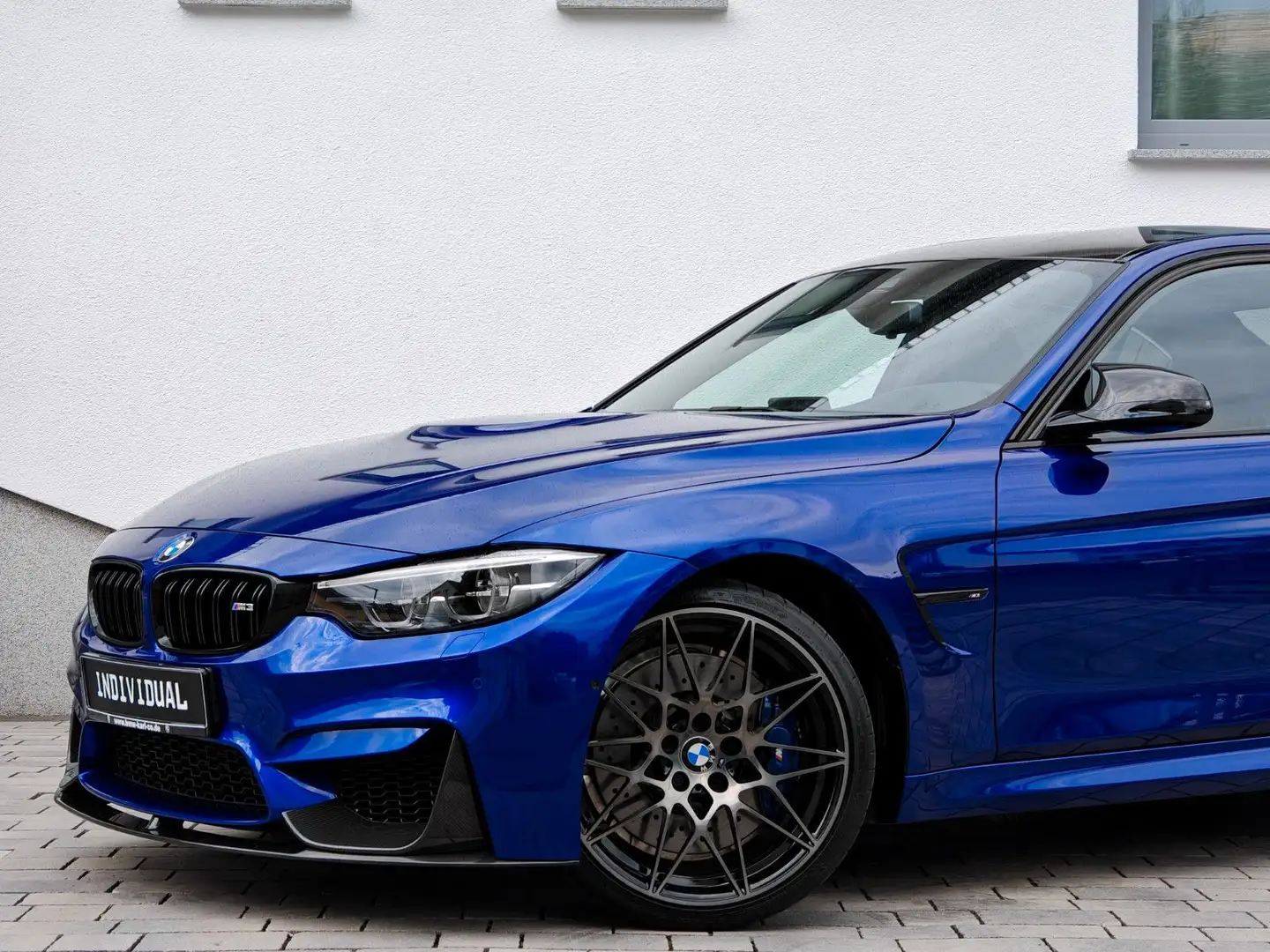 BMW M3 COMPETITION | 1.HAND | ORIG. 6400 KM | MWST.! Bleu - 1