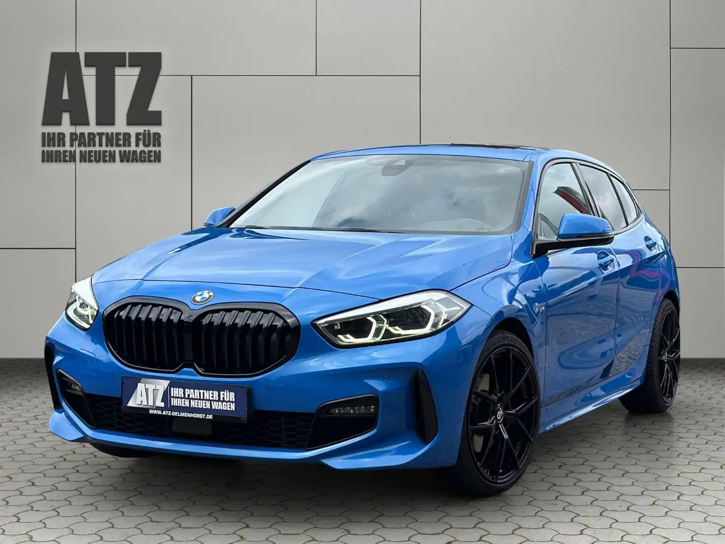 BMW 118 i M Sport Pano*Premium Selection Garantie* Azul - 1