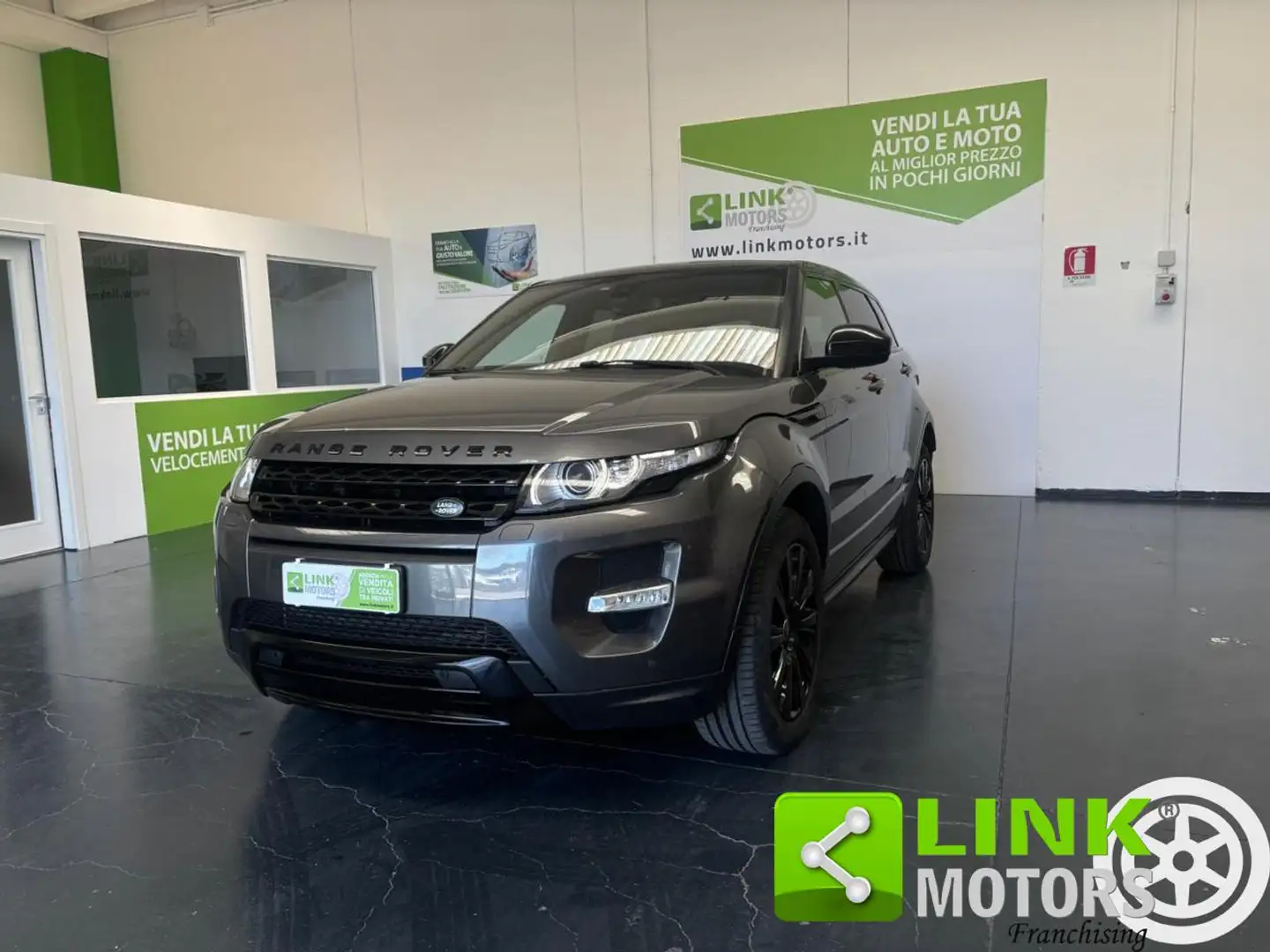 Land Rover Range Rover Evoque 2.2 Sd4 5p. Dynamic KM CER,PELLE,LED, CLIMA BIZ. Grigio - 1