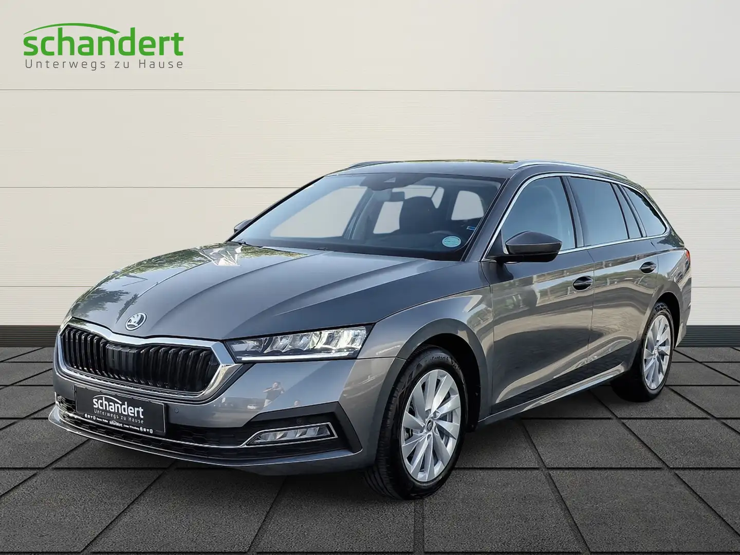 Skoda Octavia Combi 1.5 TSI Style DSG LED Navi Klimaauto Gris - 1