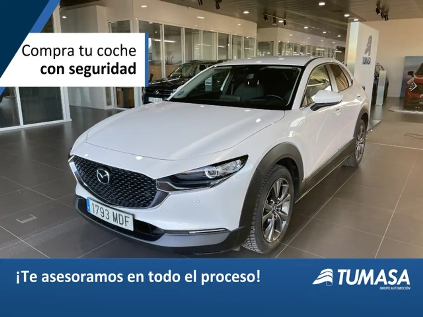 Mazda CX-30 2.0 Skyactiv-X Evolution 2WD 137kW Blanc - 1