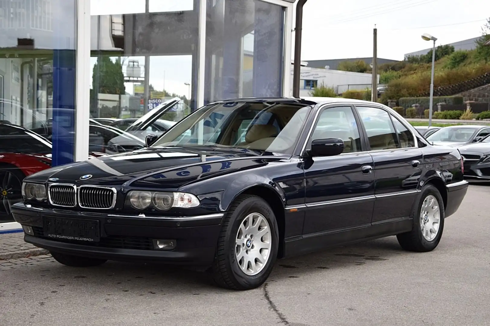 BMW 740 d Aut.*Xenon*Schiebedach*Memory* Blauw - 2