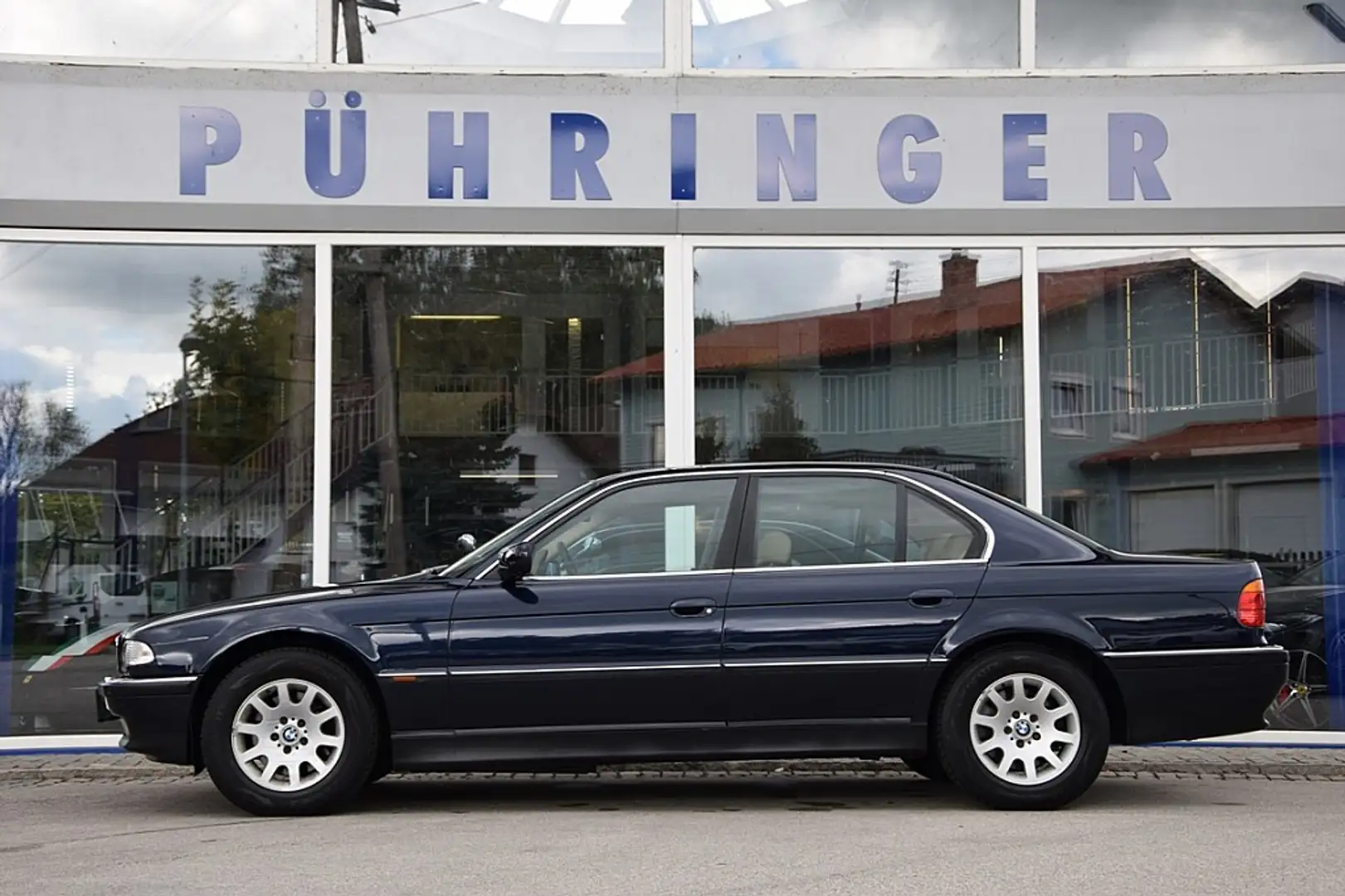 BMW 740 d Aut.*Xenon*Schiebedach*Memory* Blauw - 1