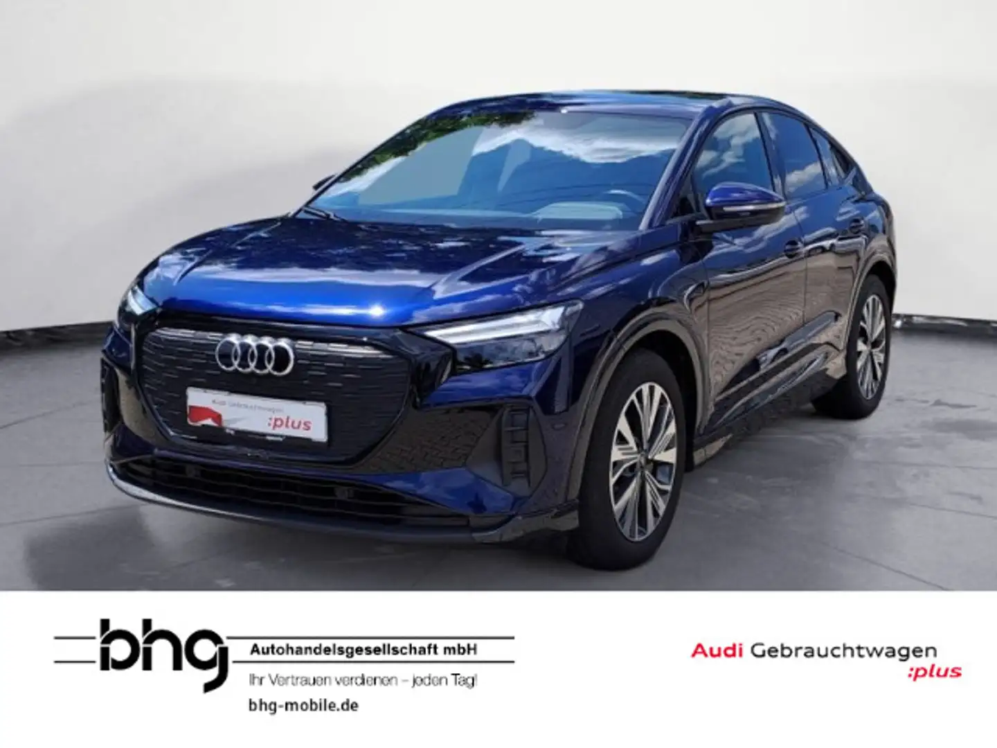 Audi Q4 e-tron 40 Sportback S line *AHK*MMI*ASSISTENZ Bleu - 1