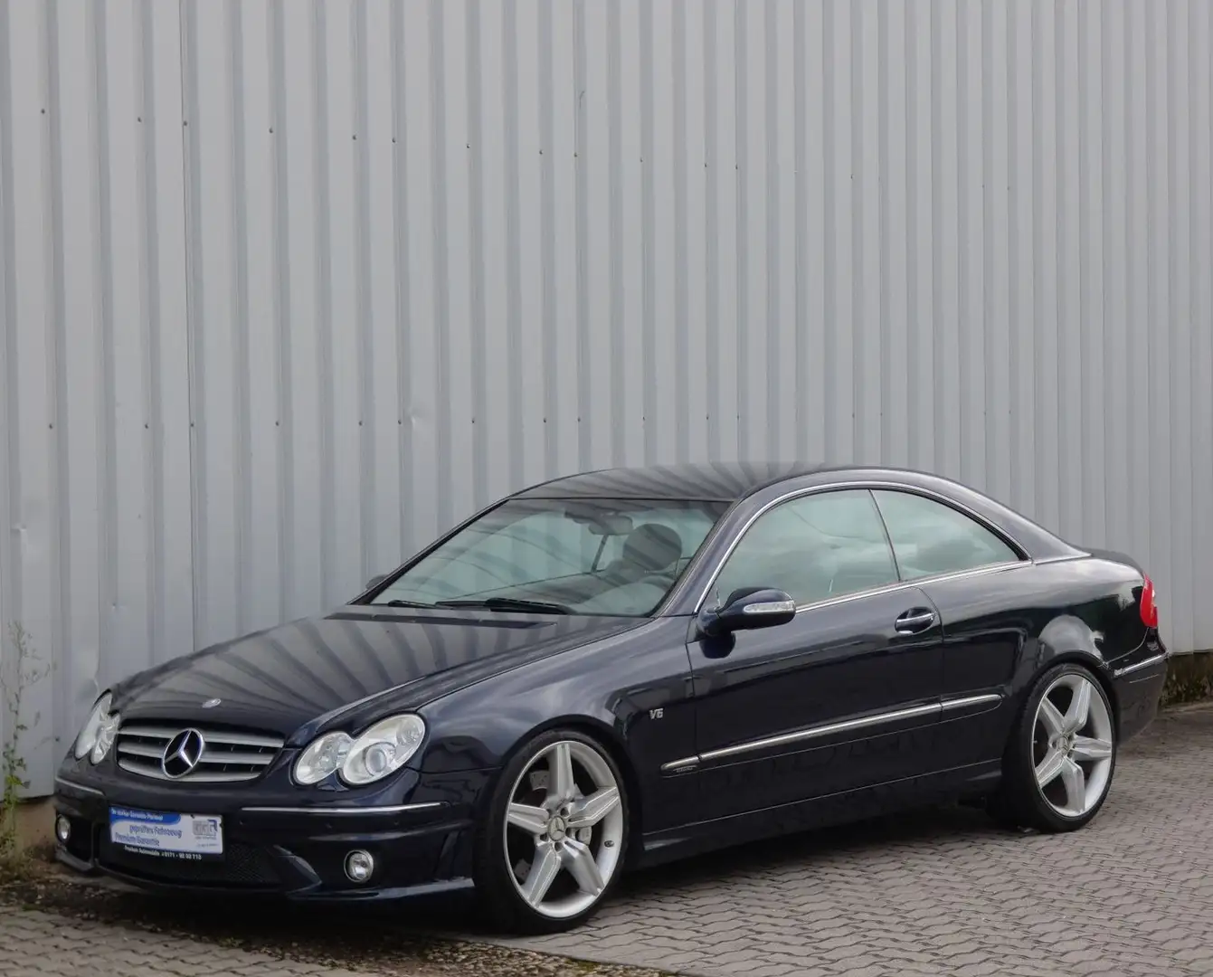 Mercedes-Benz CLK 320 Coupe- Klima-Leder-Xenon-Hammer Optik Blau - 2