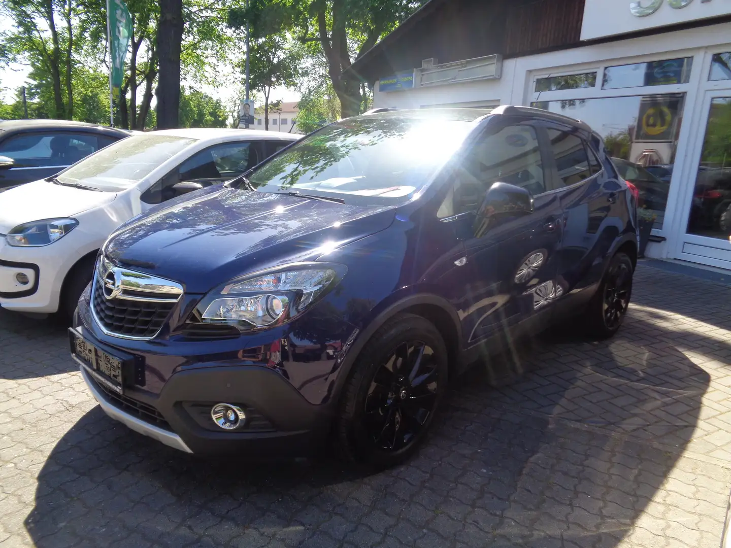 Opel Mokka X Color Edition 1.4 TURBO AUTOMATIK PDC SHZ NAVI Blu/Azzurro - 2