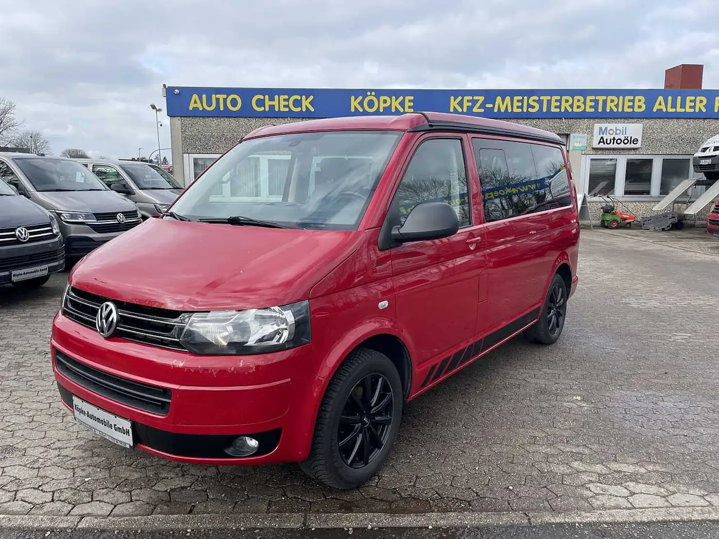 Volkswagen T5 California California Beach T5 2.0 TDI / 1. Hand/7 Sitzer/Kli Rojo - 1