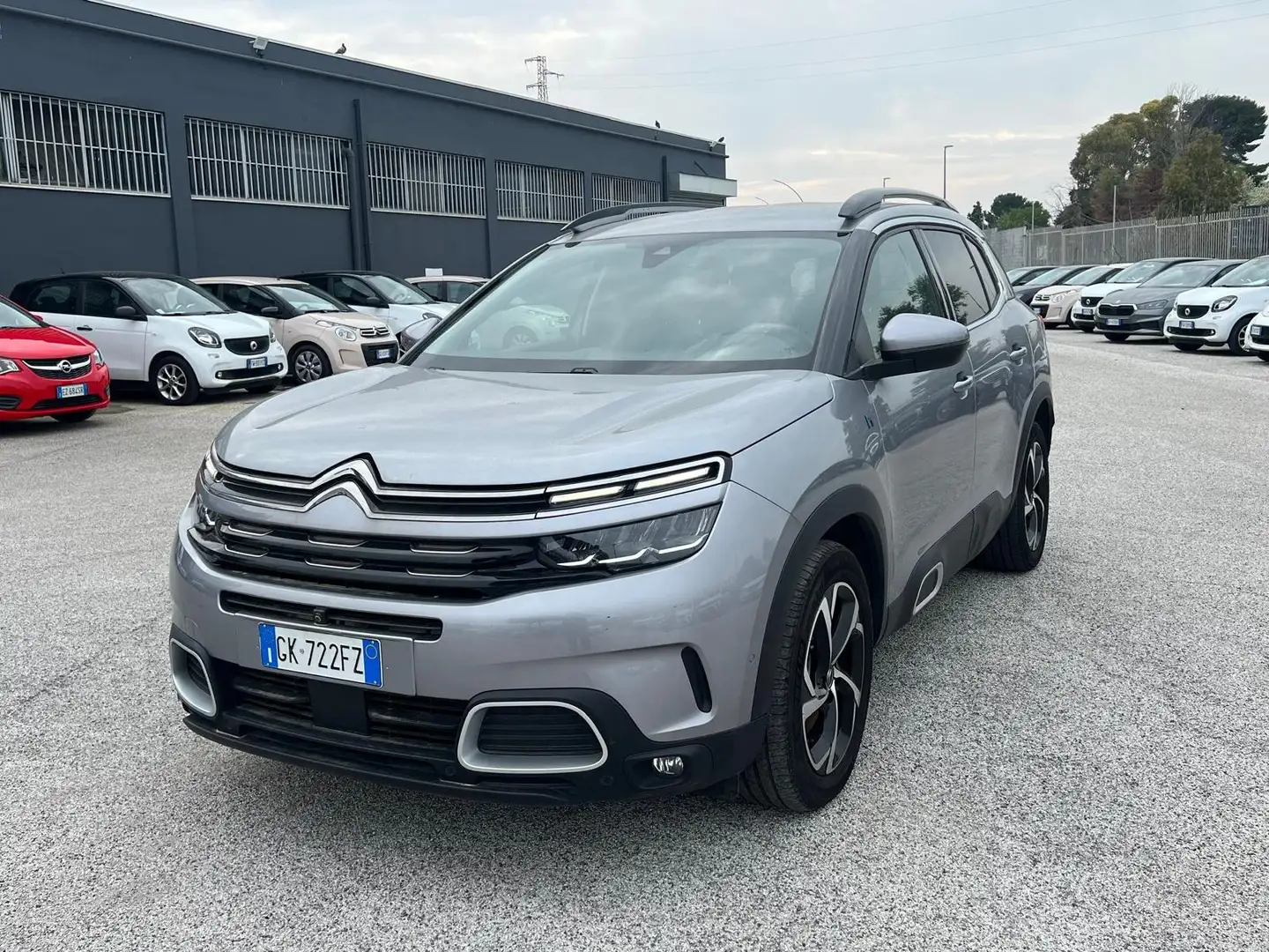 Citroen C5 Aircross 1.6 hybrid Argent - 1