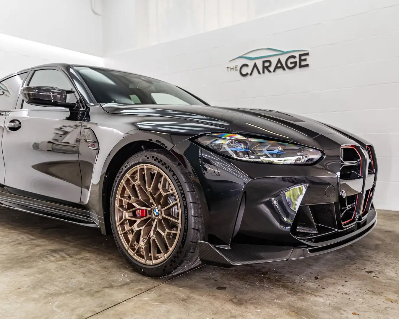 BMW M3 CS M xDrive Aut. *NEUWAGENZUSTAND* Negro - 2