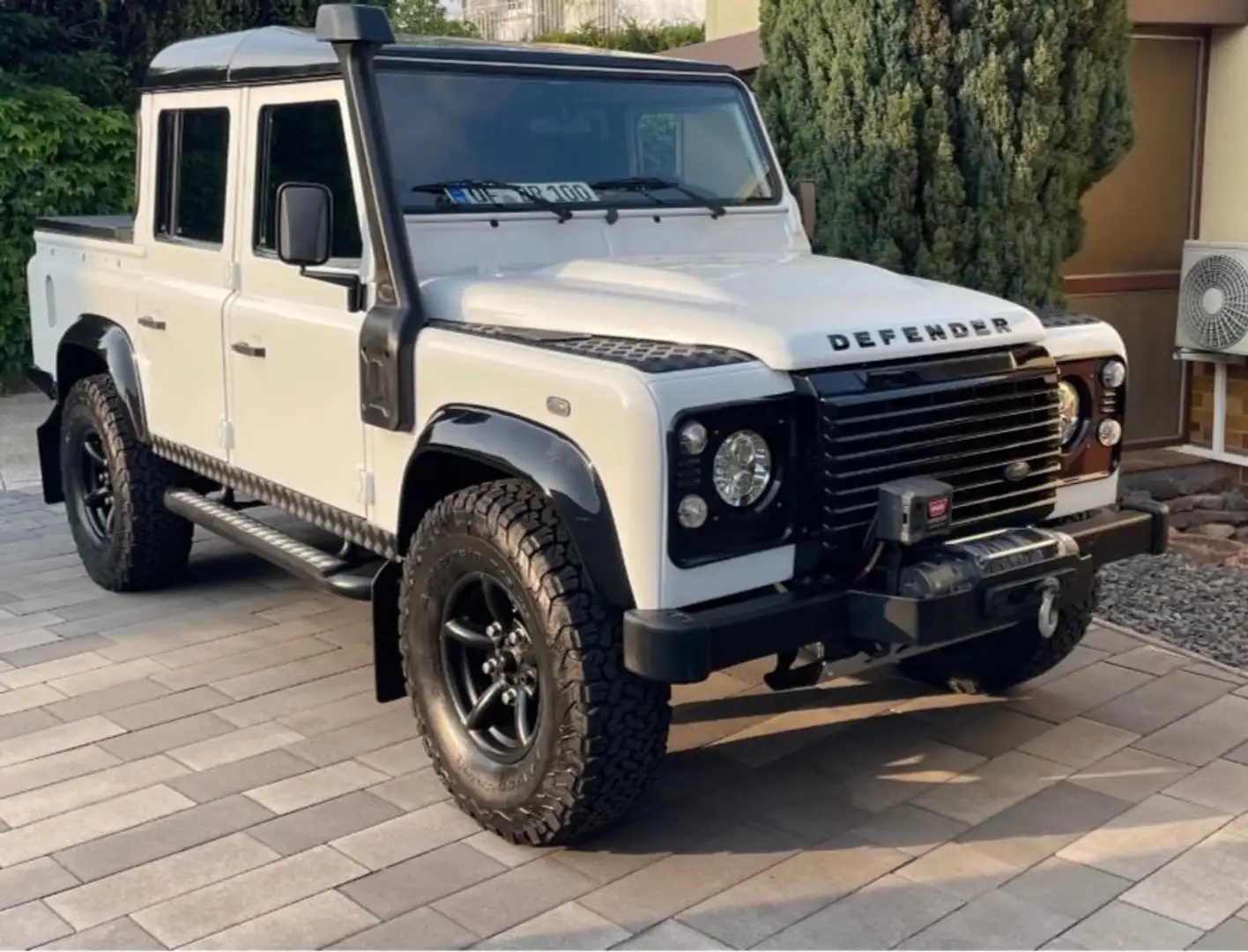 Land Rover Defender 110 Td4 Doca Pick Up Weiß - 1