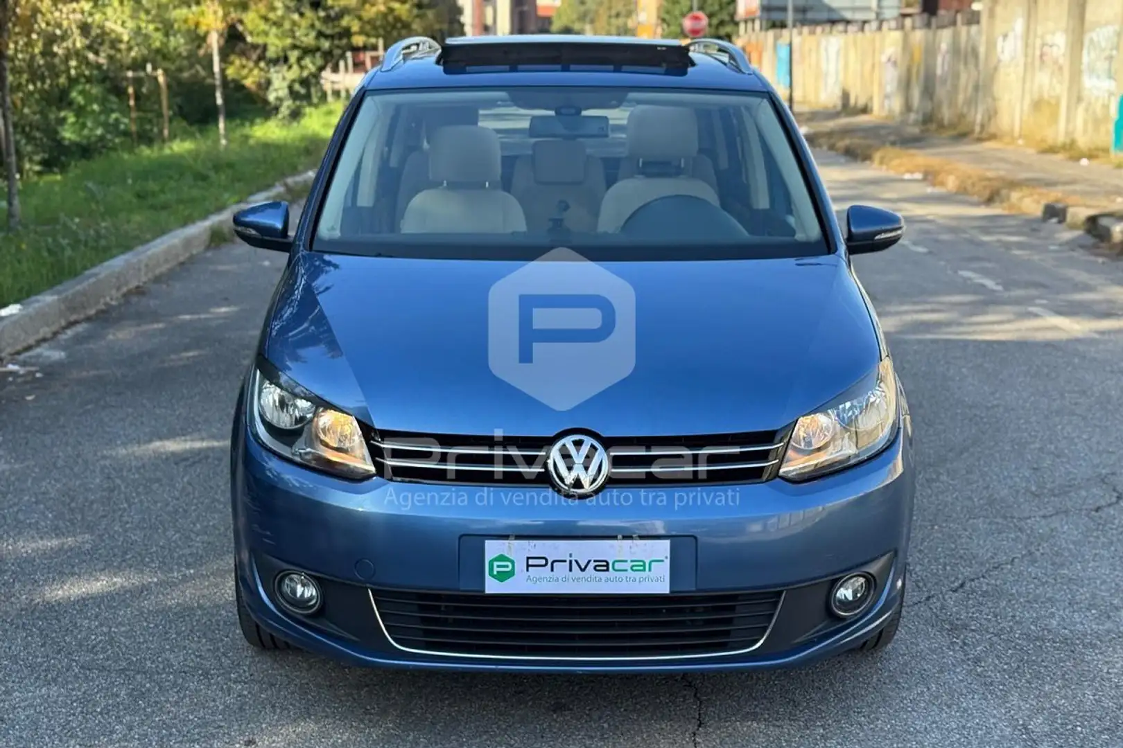 Volkswagen Touran Touran 1.4 TSI DSG Highline EcoFuel Blau - 2