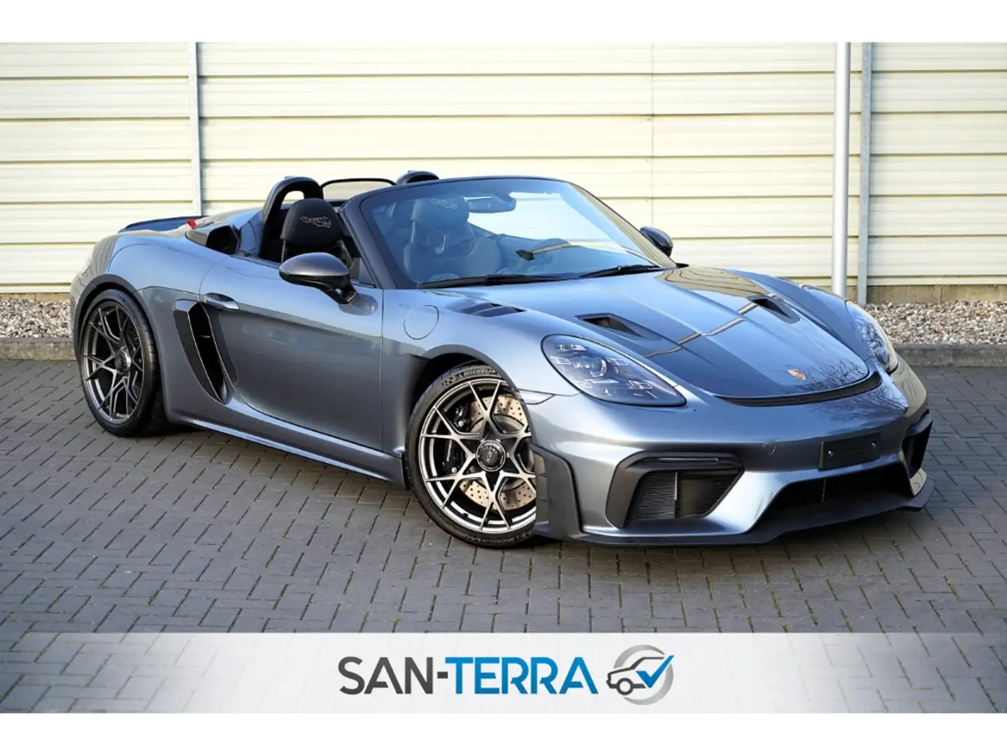 Porsche Boxster 718 SPYDER RS 4.0 WEISSACH*PDLS*BOSE*KAMERA*CARBON Grau - 1