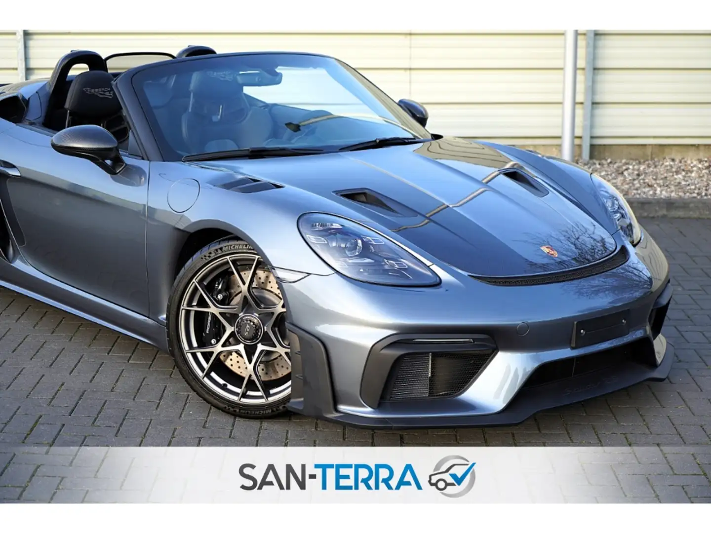 Porsche Boxster 718 SPYDER RS 4.0 WEISSACH*PDLS*BOSE*KAMERA*CARBON Grau - 2