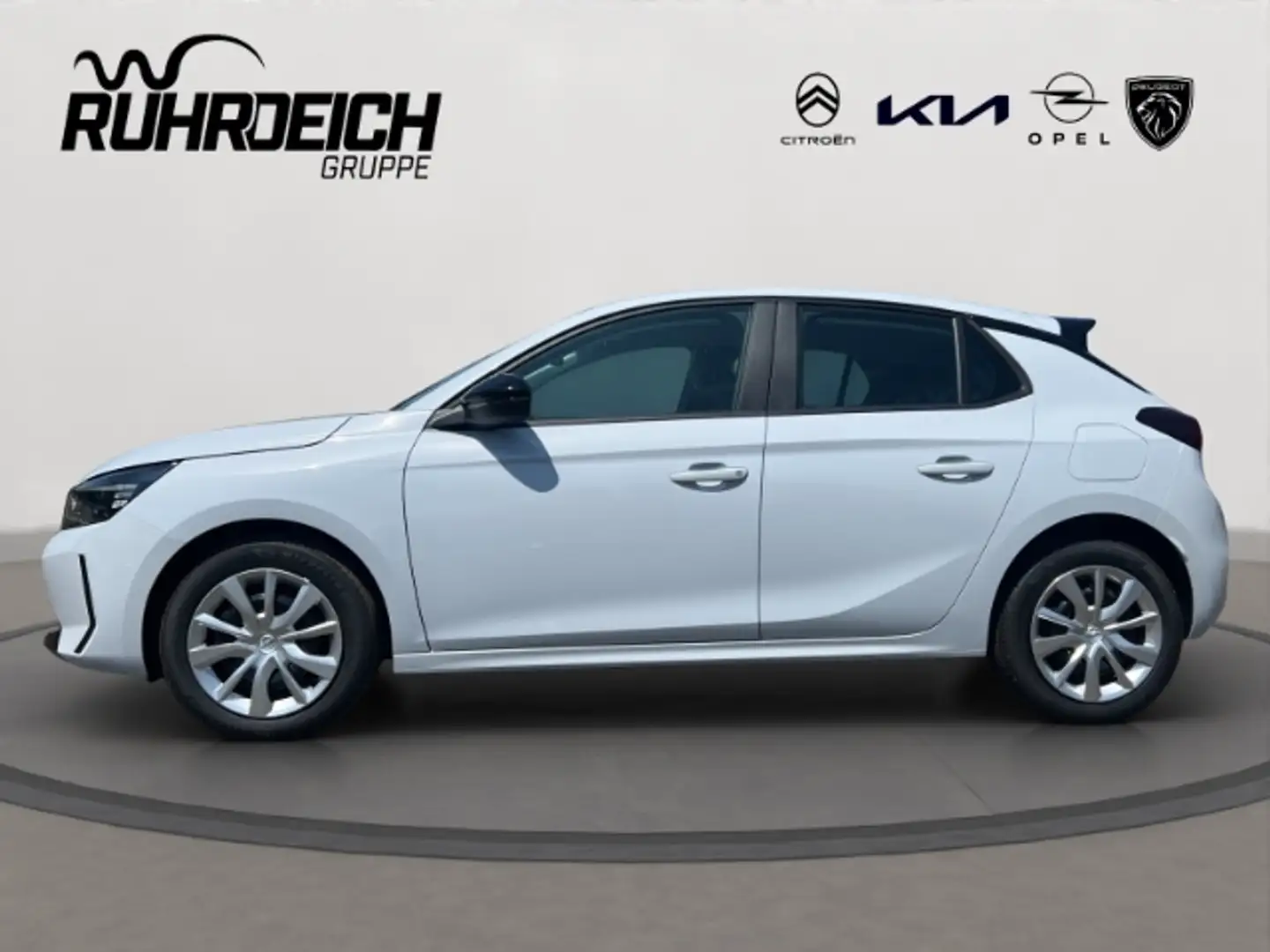Opel Corsa EU6e F Edition 1.2 Turbo LED CarPlay DAB SHZ PDC A Weiß - 2