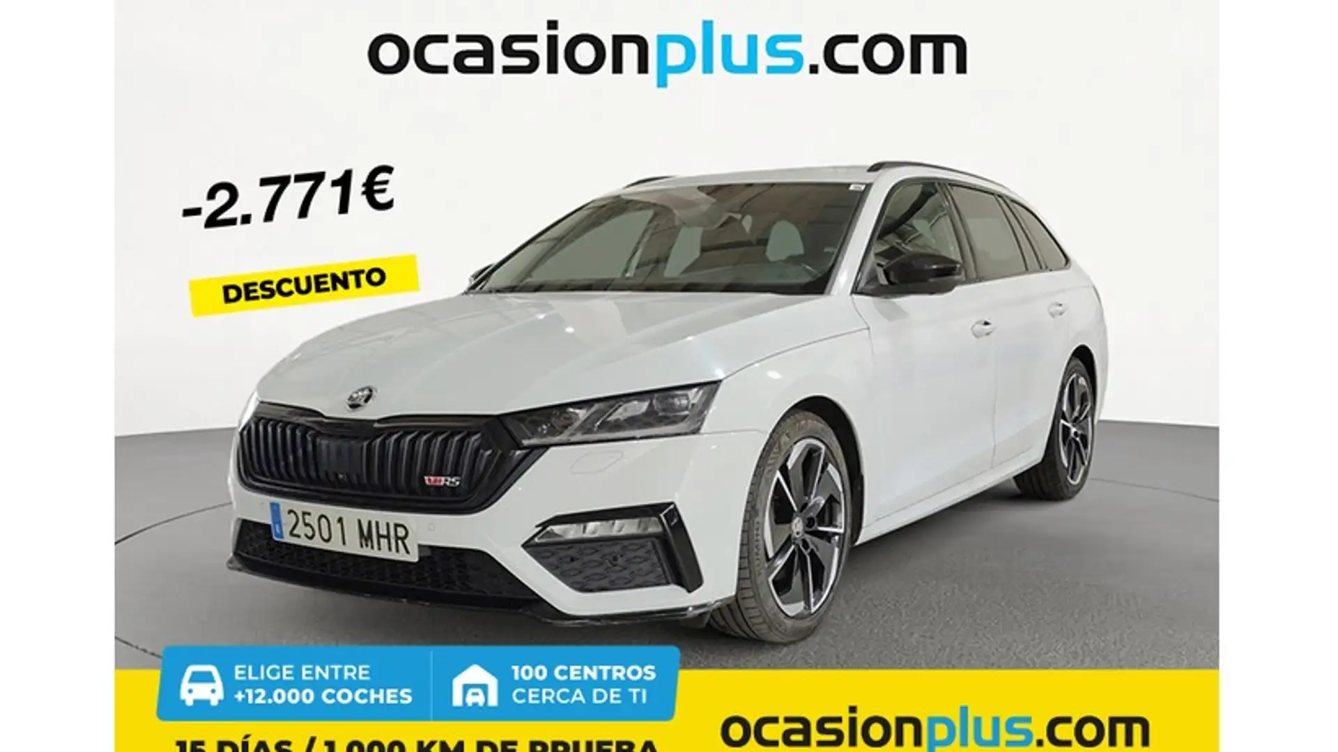 Skoda Octavia Combi 2.0TDI RS 147kW DSG Blanco - 1
