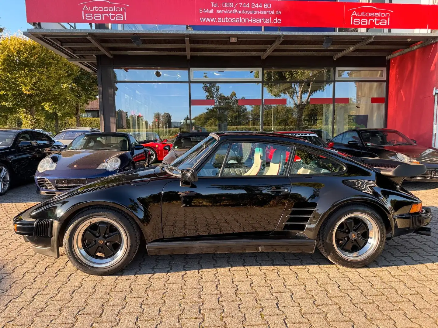 Porsche 930 911-930 turbo Slantnose -toporiginal Schwarz - 1