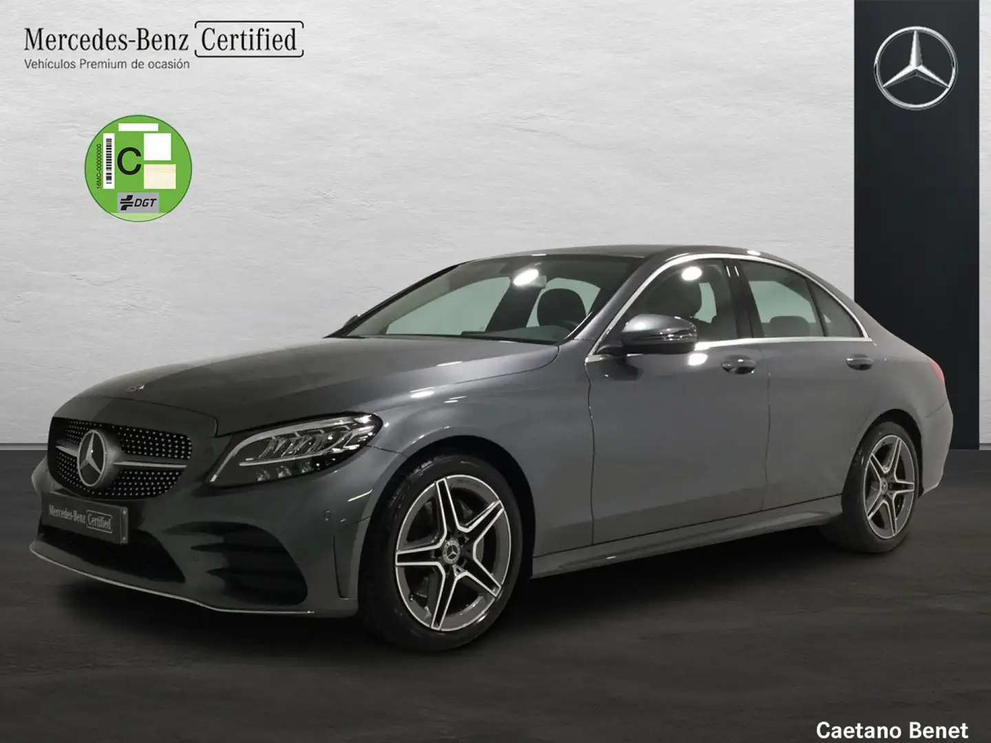 Mercedes-Benz C 200 d Gris - 1