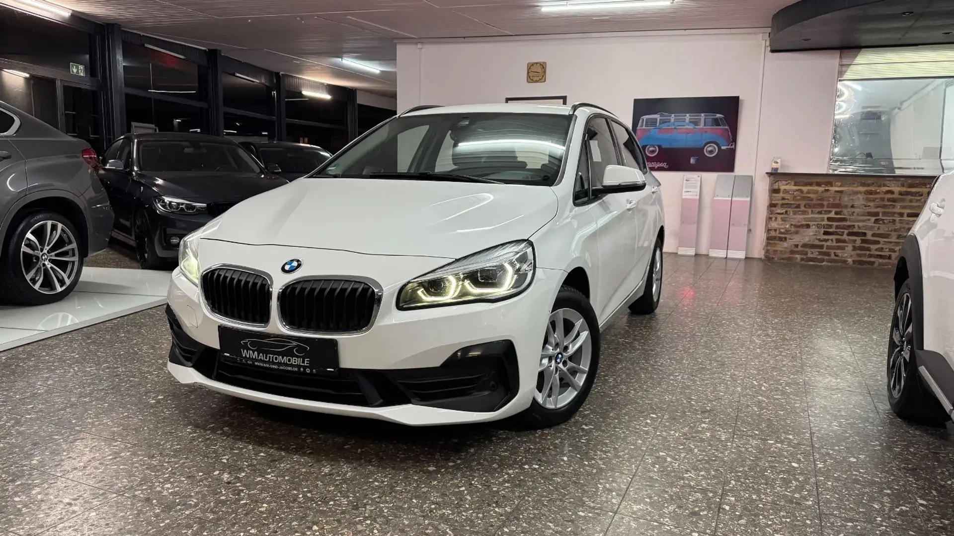 BMW 218 Advantage*LED*Navi*SHZ*1 Hand Blanc - 1