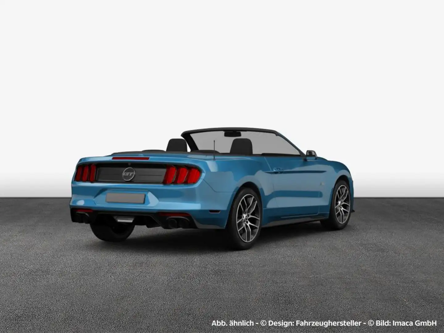 Ford Mustang Convertible 5.0 V8 Aut. California Blau - 2