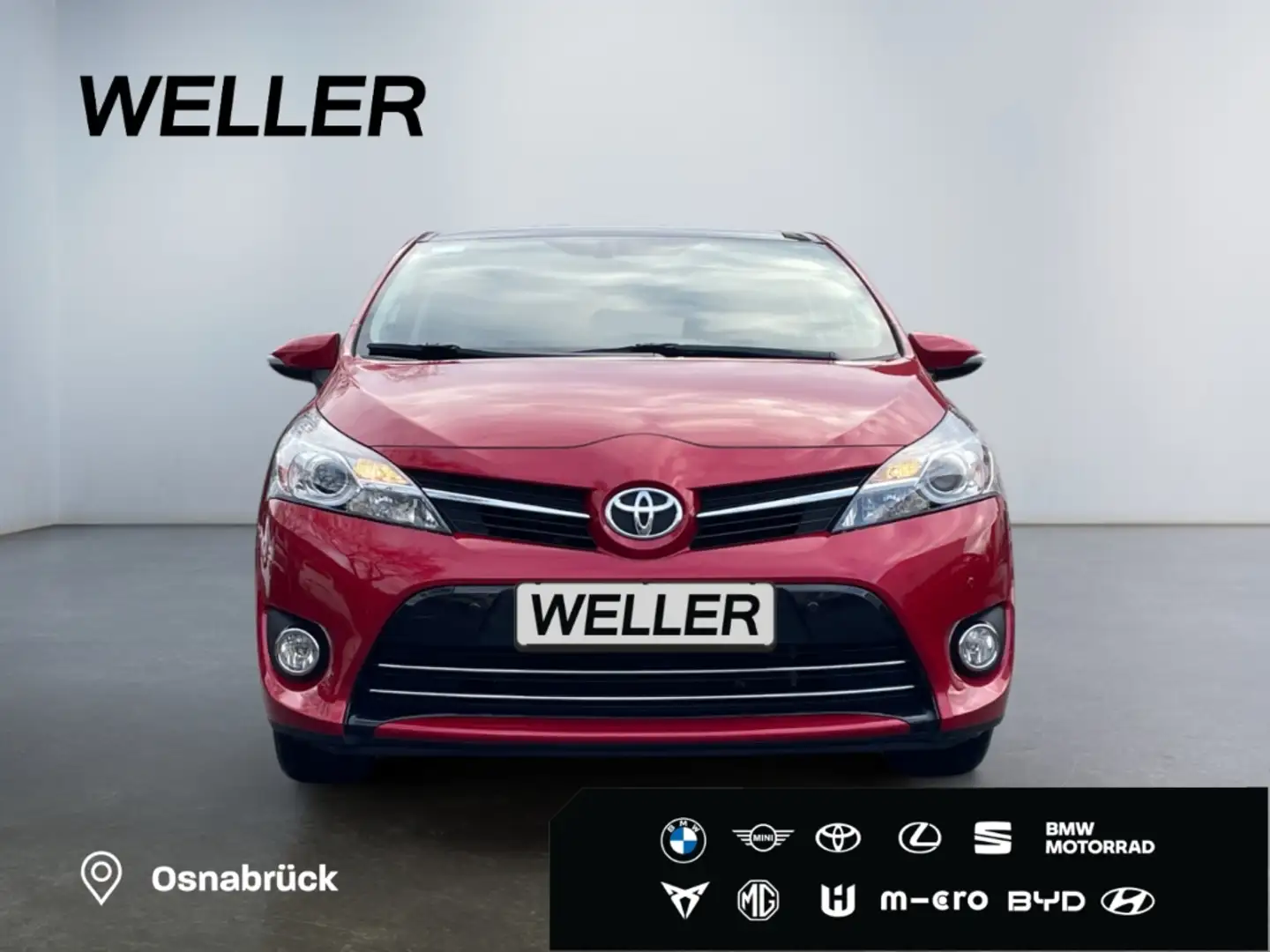 Toyota Verso 1.8 Multidrive S Skyview Edition *AHK*Pano* Rouge - 2