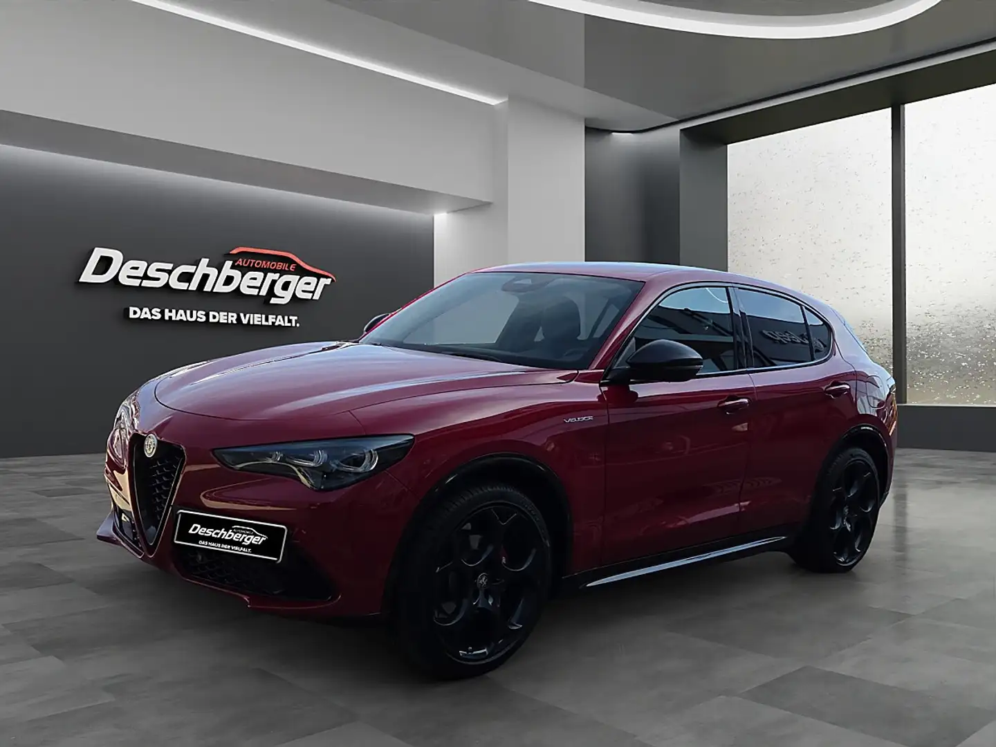 Alfa Romeo Stelvio 2.2 JTDM Veloce Q4 (EURO 6e) Rot - 1