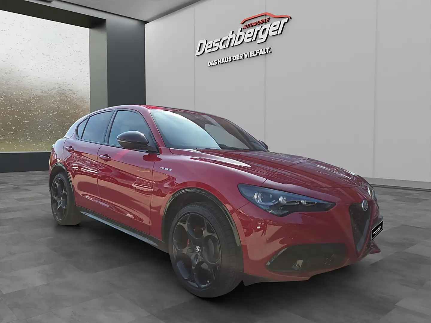 Alfa Romeo Stelvio 2.2 JTDM Veloce Q4 (EURO 6e) Rot - 2