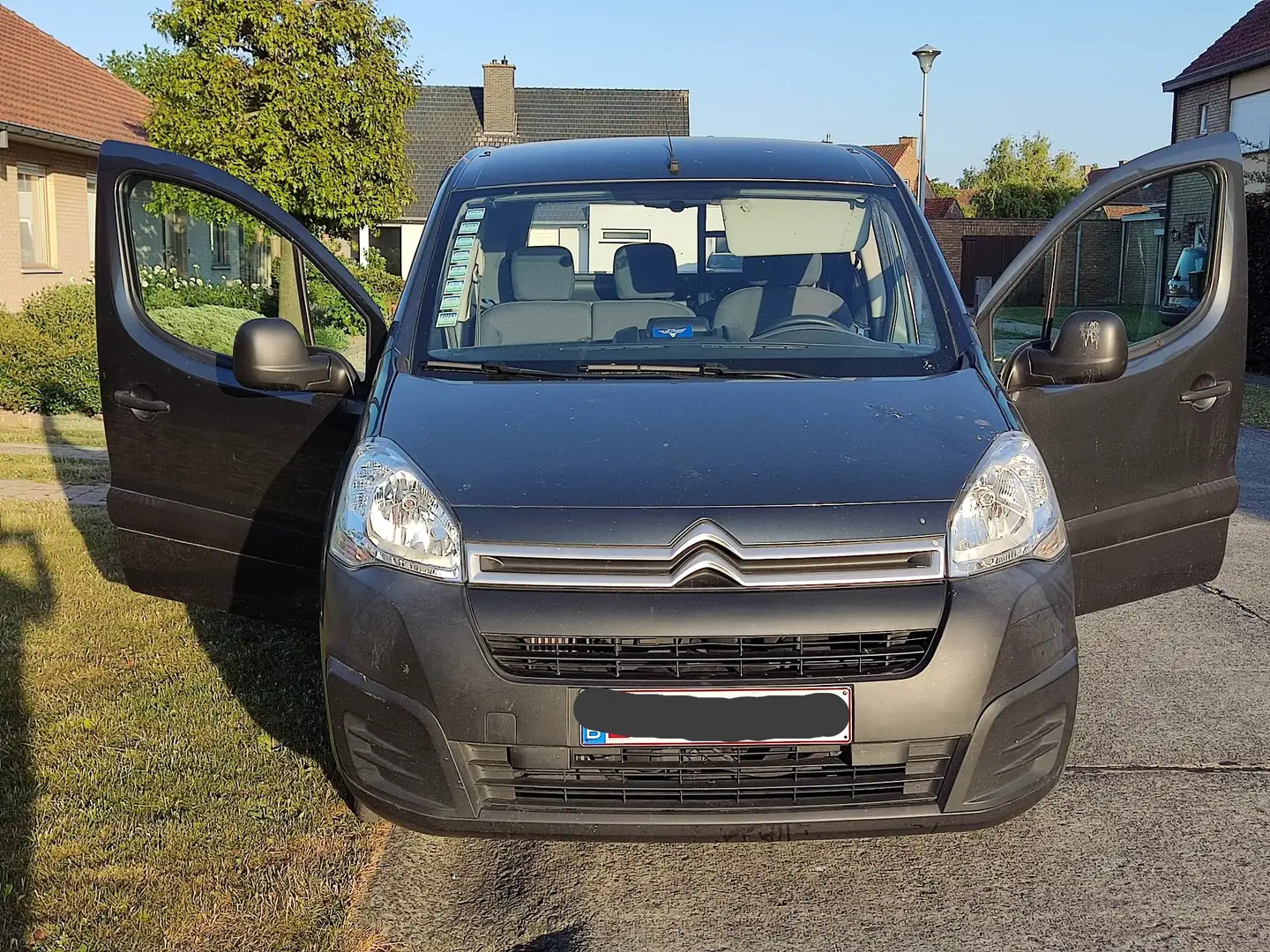 Citroen Berlingo L2 1.6 HDi Airco*CruiseCtrl*AppleCarPlay*Distr Gris - 1