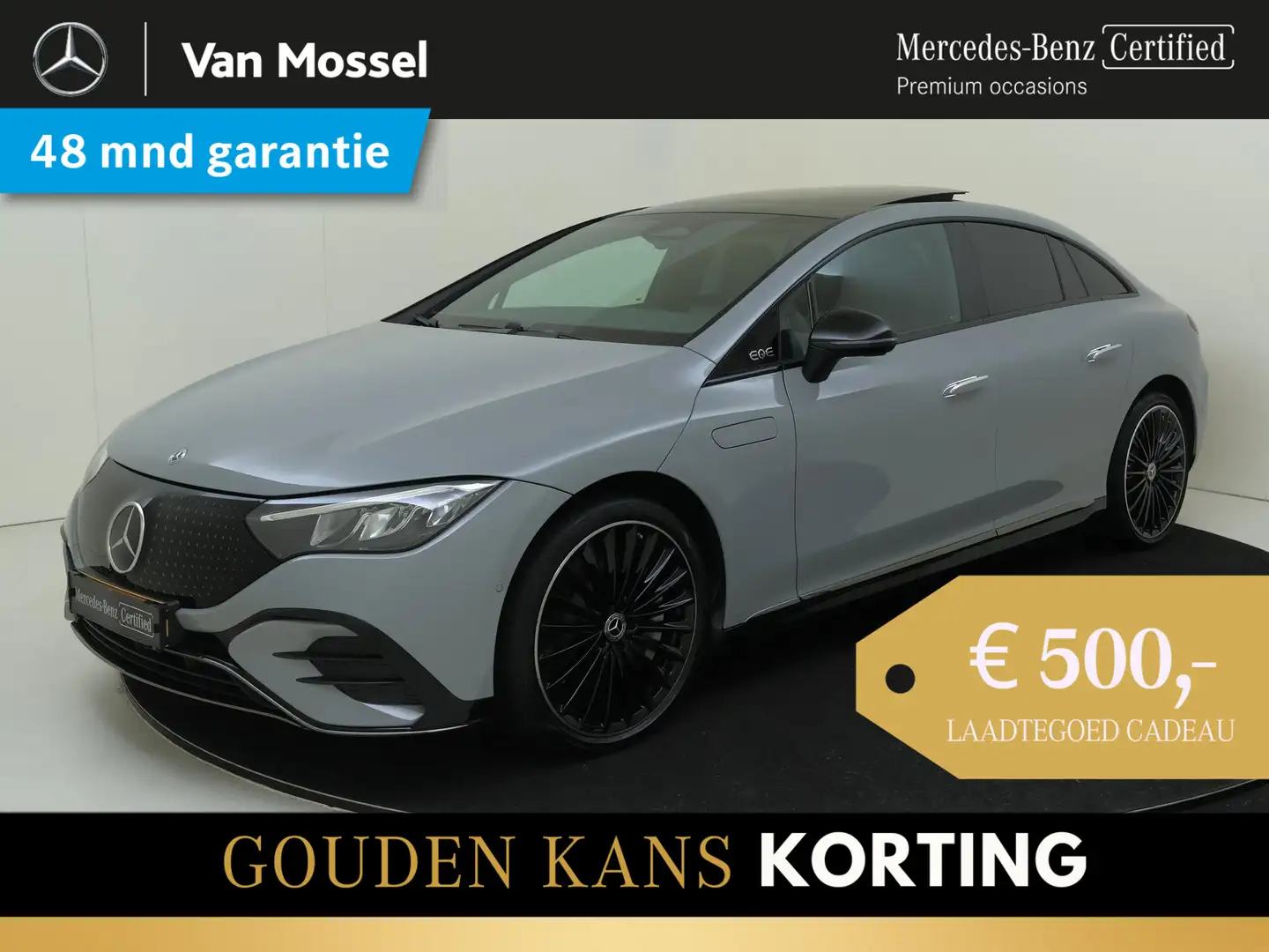 Mercedes-Benz EQE 300 Sport Edition 89 kWh / Panoramadak/ Night/ 21 inch Gris - 1