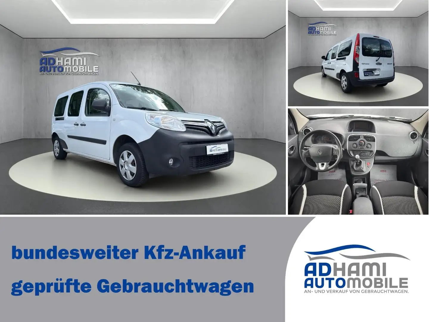 Renault Kangoo Grand/7-SITZER/NAVI/SHZ/SEHR GEPFLEGT! Weiß - 2