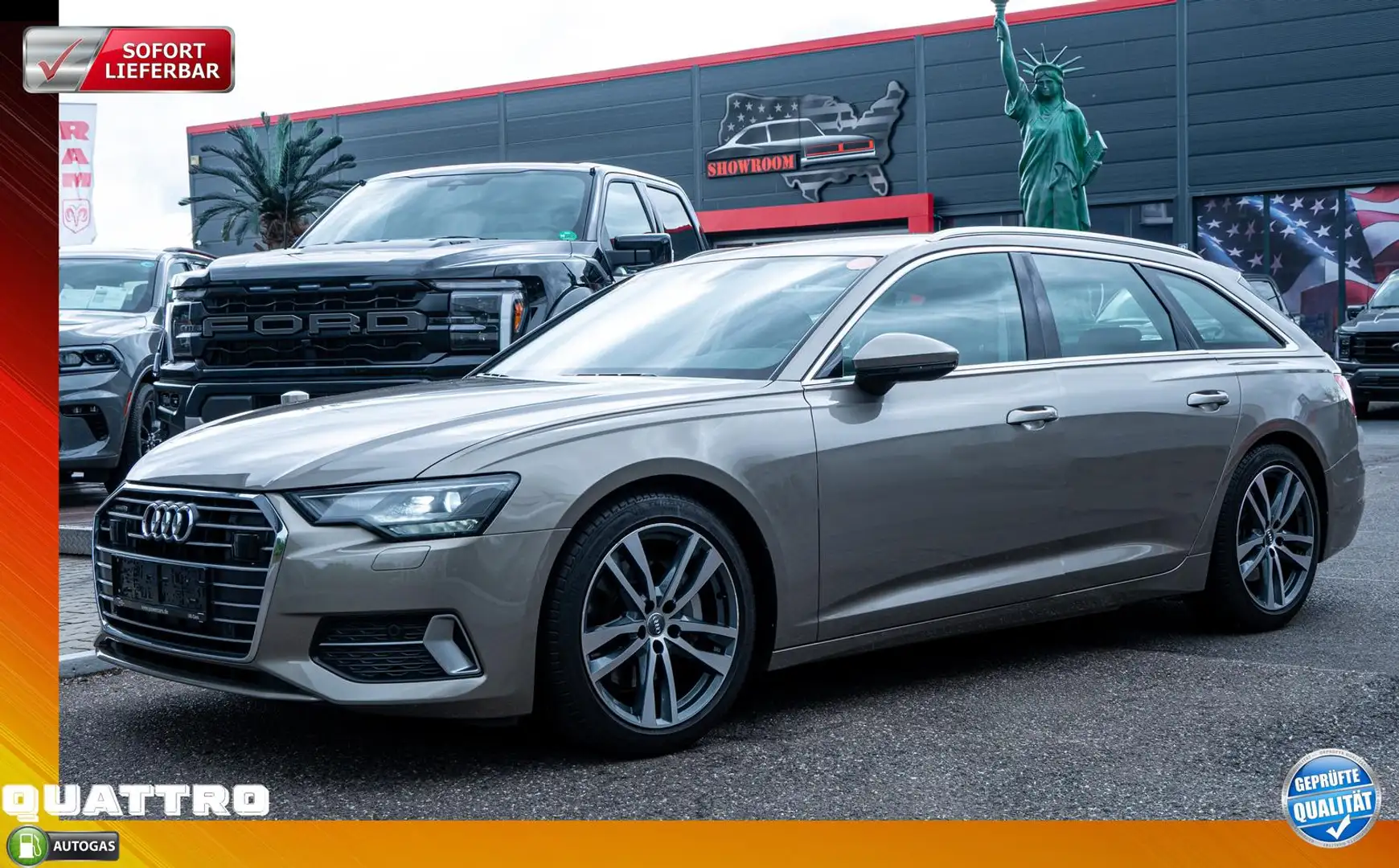 Audi A6 2.0 45 Quattro Sport,ACC,LPG,Sitzhzg. Beżowy - 1