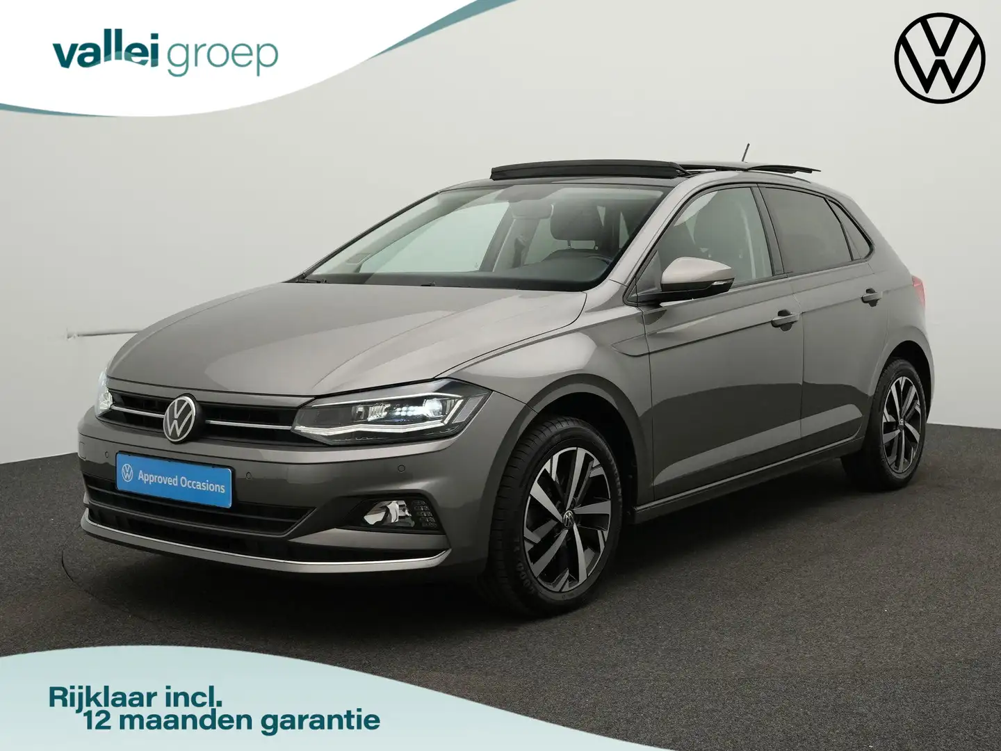 Volkswagen Polo 1.0 TSI 110 pk DSG Highline | Panoramadak | 16 inc Grijs - 1