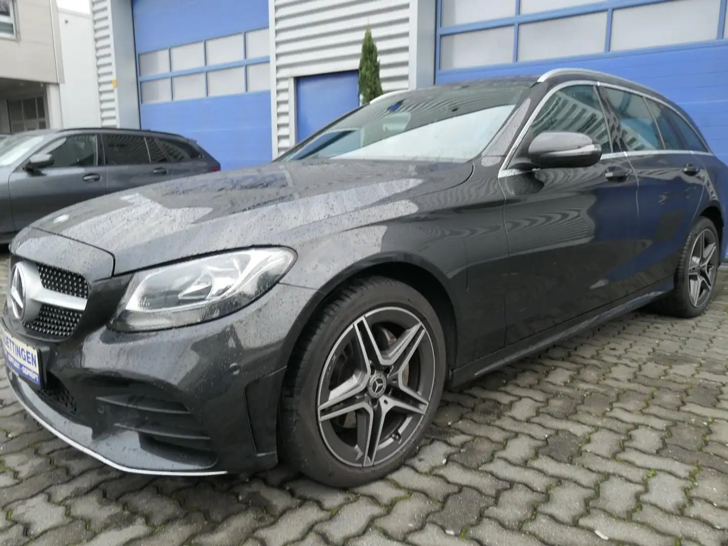 Mercedes-Benz C 200 Diesel d T AMG Line Top Zustand! Grau - 1
