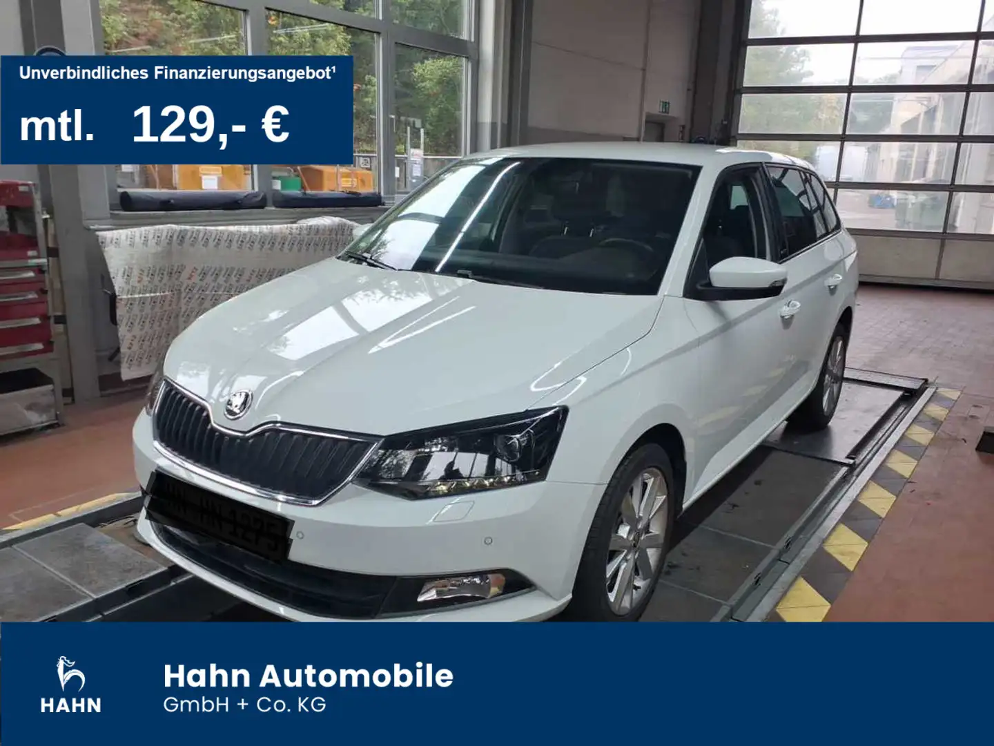 Skoda Fabia Combi 1.2TSI Joy Bluetooth Einparkhilfe SH Blanc - 1