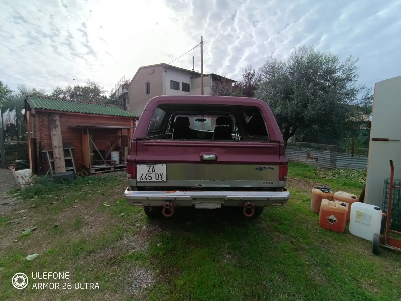 Chevrolet Blazer K5 M1009 Silverado ex militare ruggine portante, foto 5