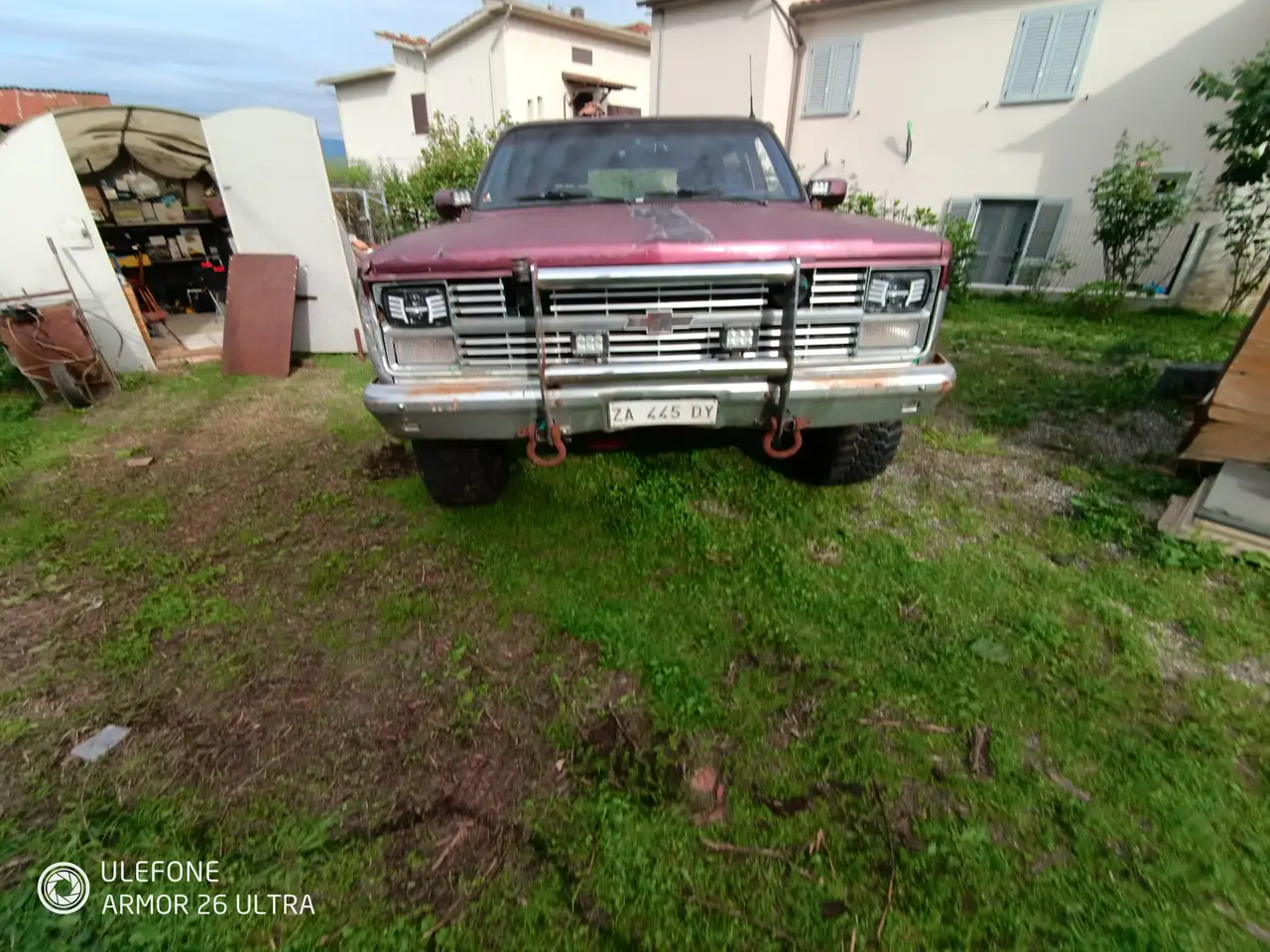 Chevrolet Blazer K5 M1009 Silverado ex militare ruggine portante, foto 3
