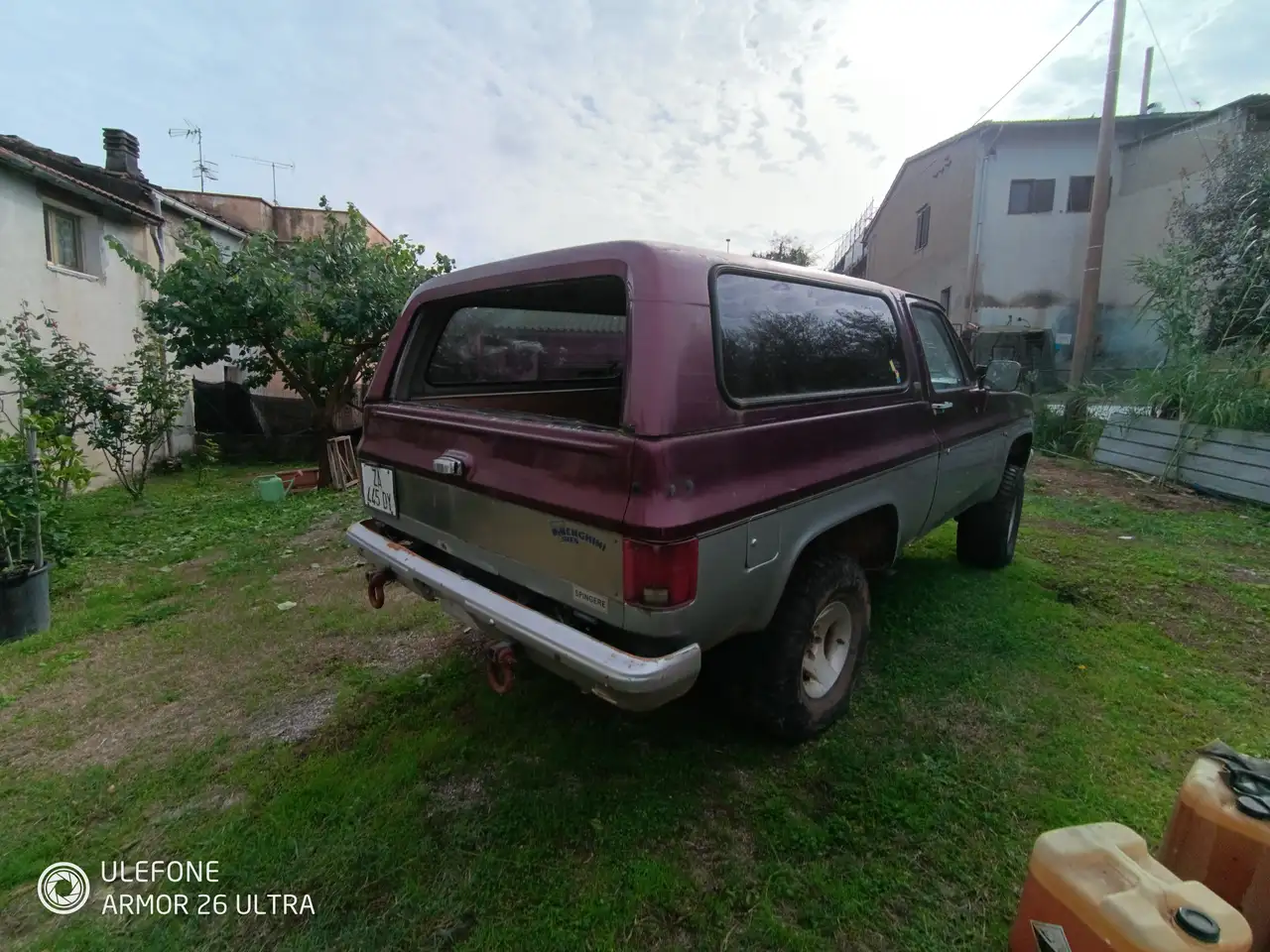 Chevrolet Blazer K5 M1009 Silverado ex militare ruggine portante, foto 6