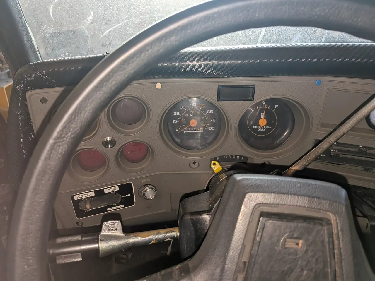 Chevrolet Blazer K5 M1009 Silverado ex militare ruggine portante, foto 7