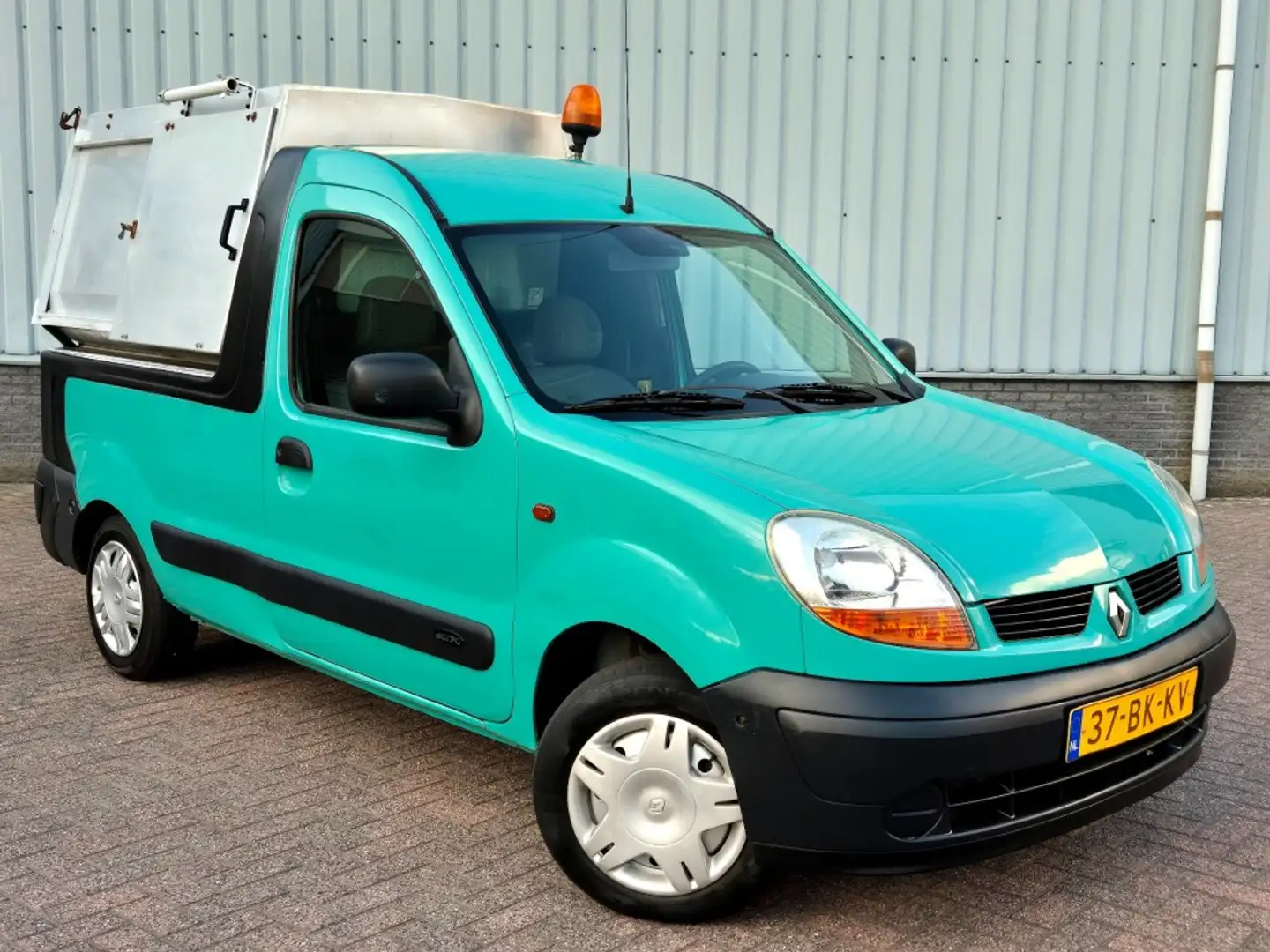 Renault Kangoo 1.5 DCI pick-UP Kipper Nieuwe APK Groen - 2