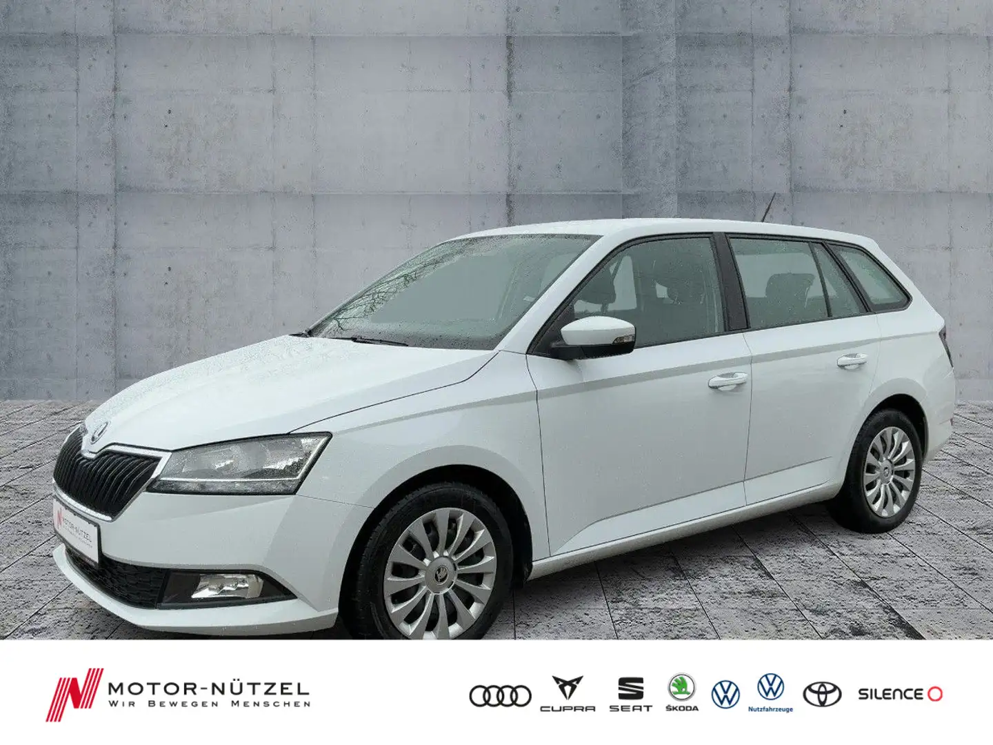 Skoda Fabia Combi 1.0 TSI ACTIVE KLIMA+SITZHEIZUNG+DAB Weiß - 1