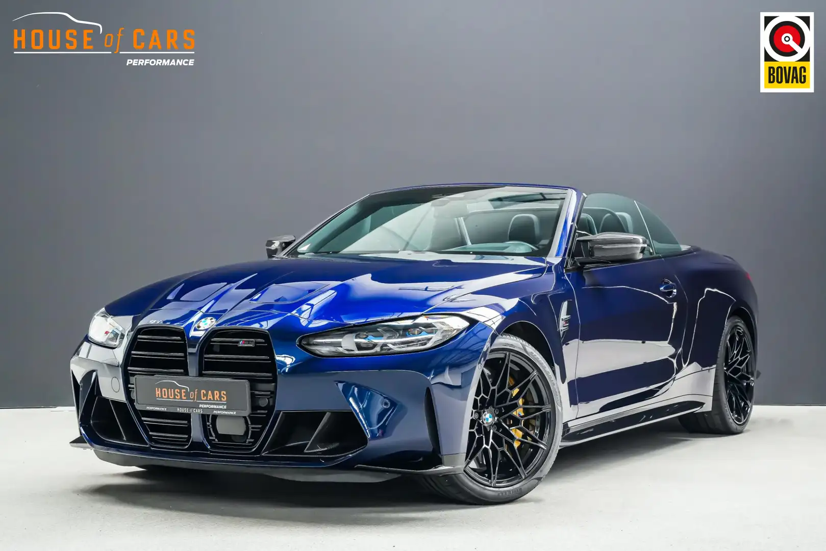 BMW M4 Cabrio xDrive Competition |BTW|org. NL|dealer onde Blauw - 1