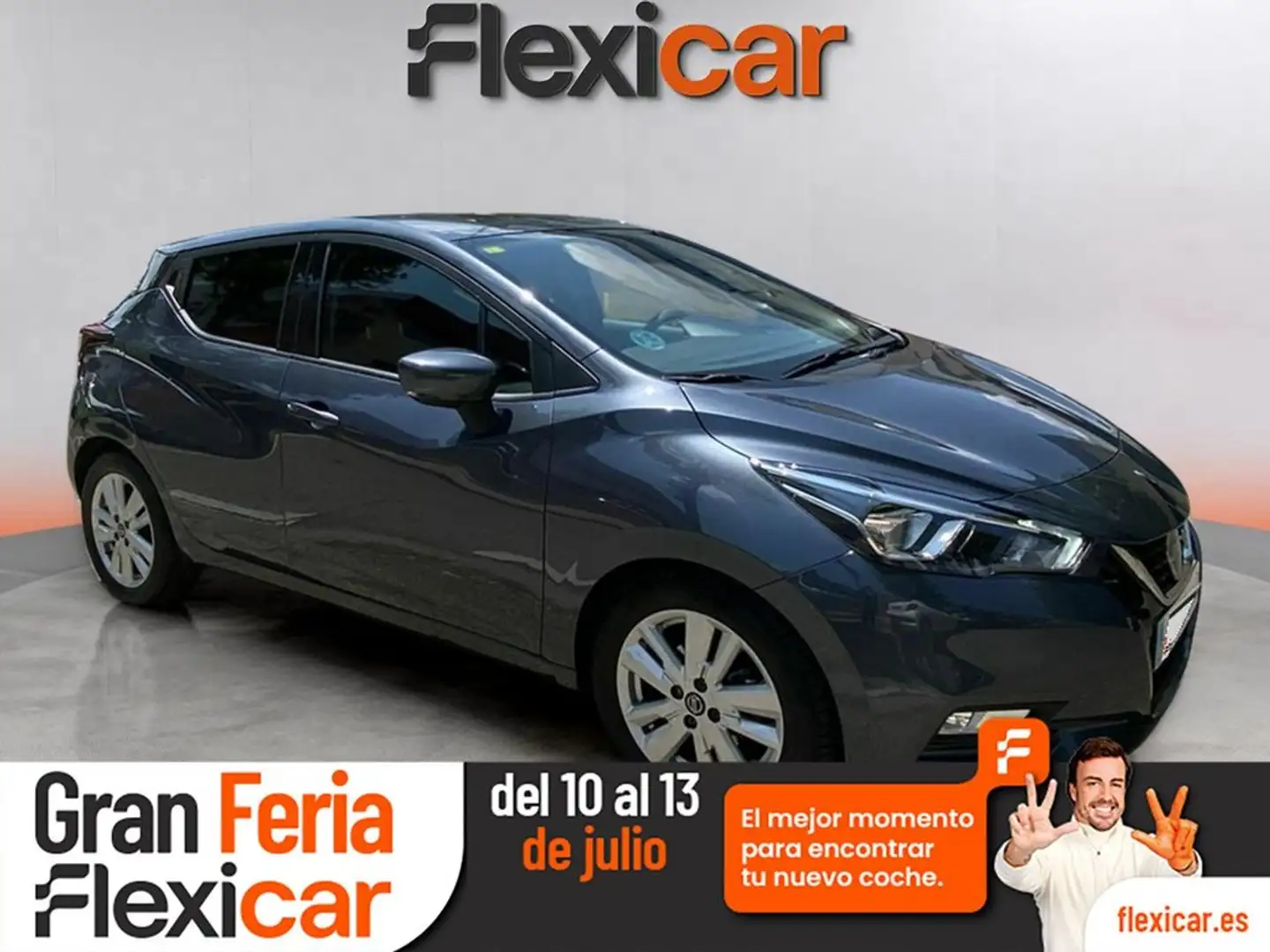 Nissan Micra IG-T Tekna CVT 100 Gris - 1