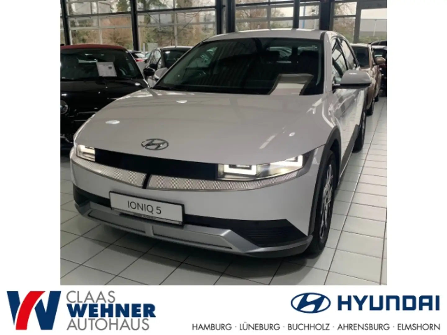 Hyundai IONIQ 5 Techniq Elektro 58 kWh  Assistenz-Paket Weiß - 1