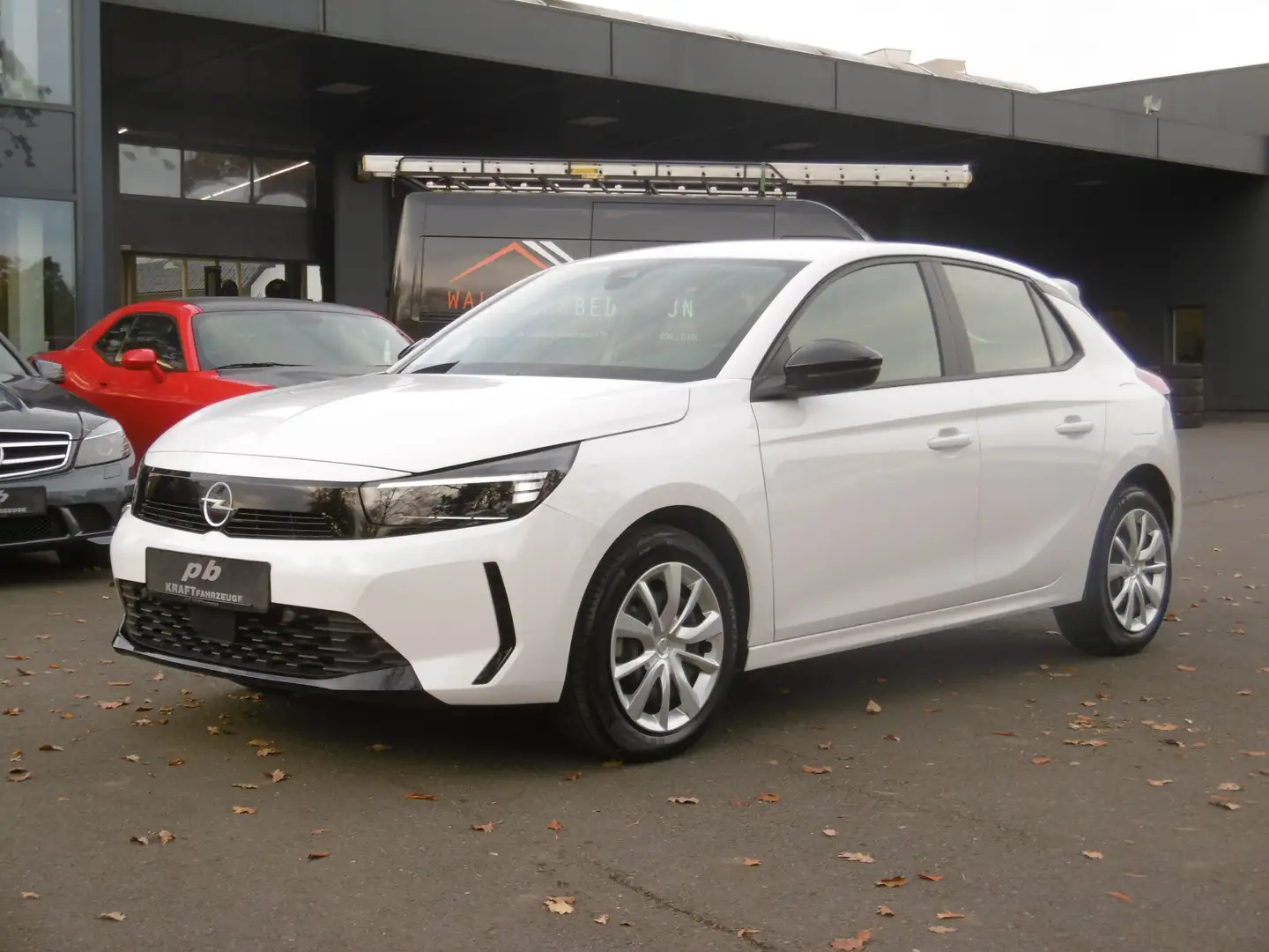 Opel Corsa Edition Automatik LED Sitzhzg. CarPlay beh. Lenkra Weiß - 2