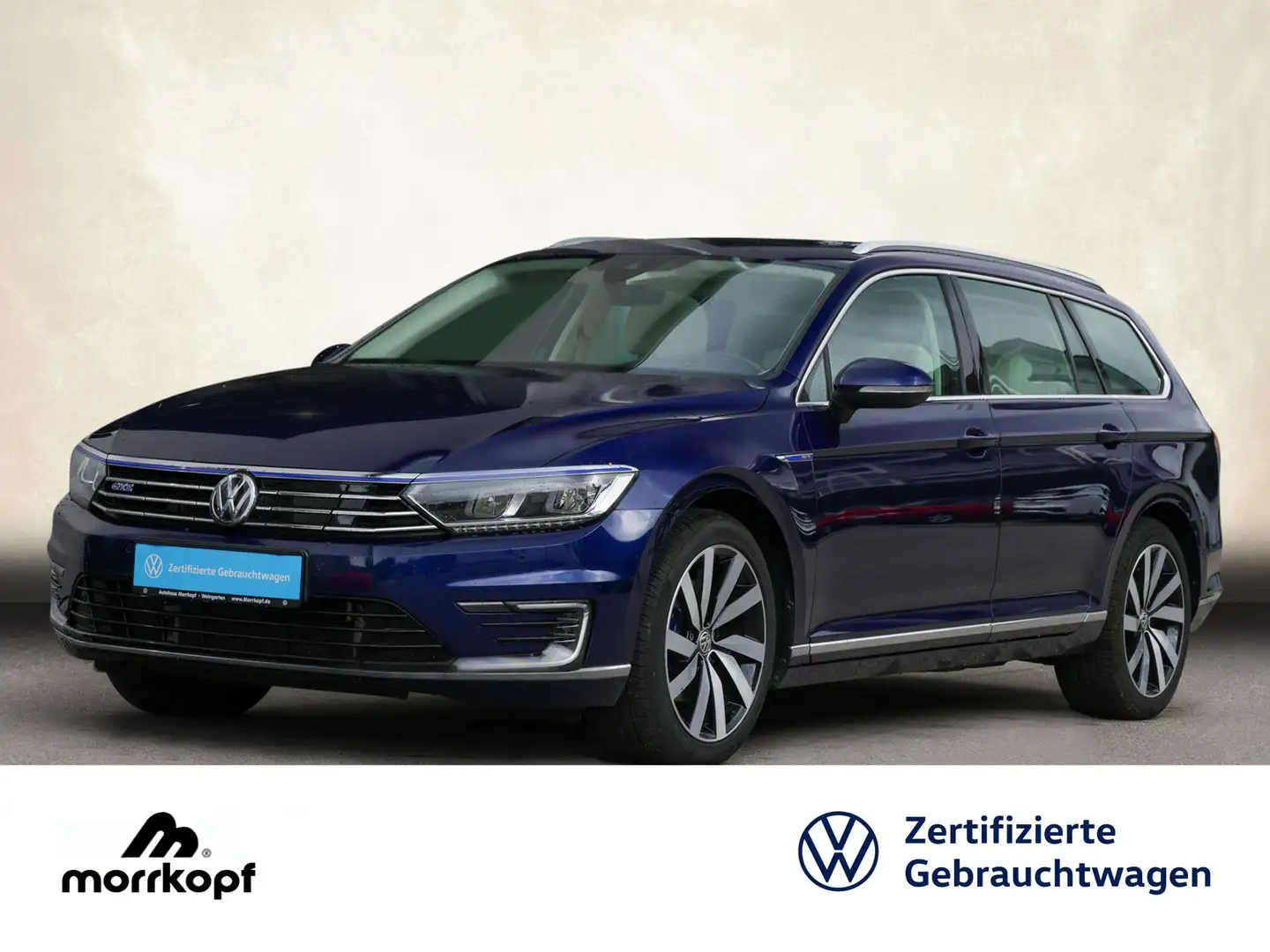 Volkswagen Passat Variant 1.4TSI DSG GTE +AHK+LEDER+ Navi LED Blau - 2