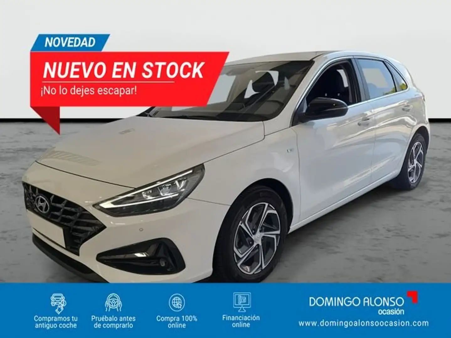 Hyundai i30 FL 1.0 T-GDi 88,3 kW (120 CV) MT6 2WD Sense + Blanco - 1
