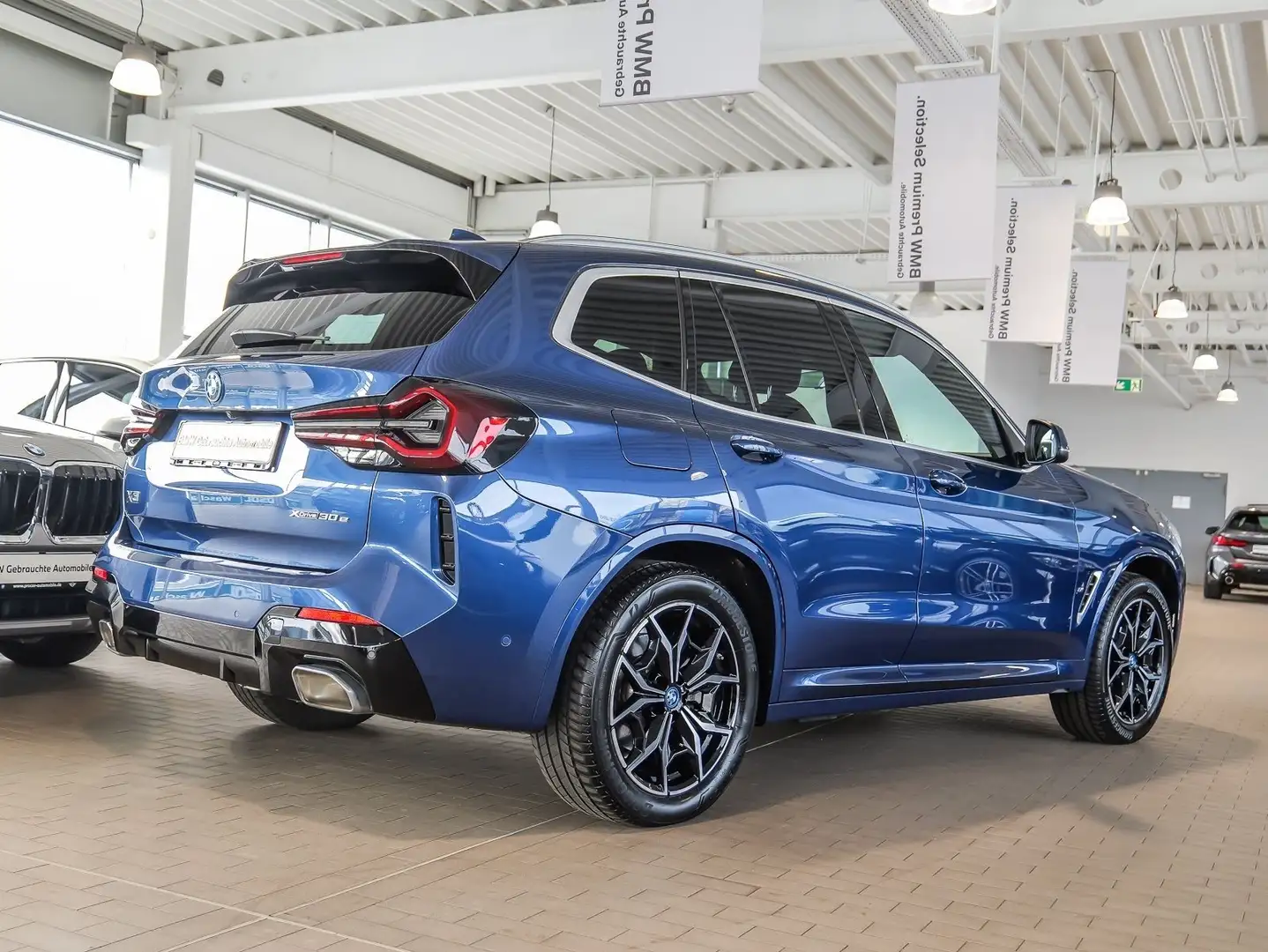 BMW X3 xDrive30e M-Sport Anhängk. HeadUp Hifi Blau - 2
