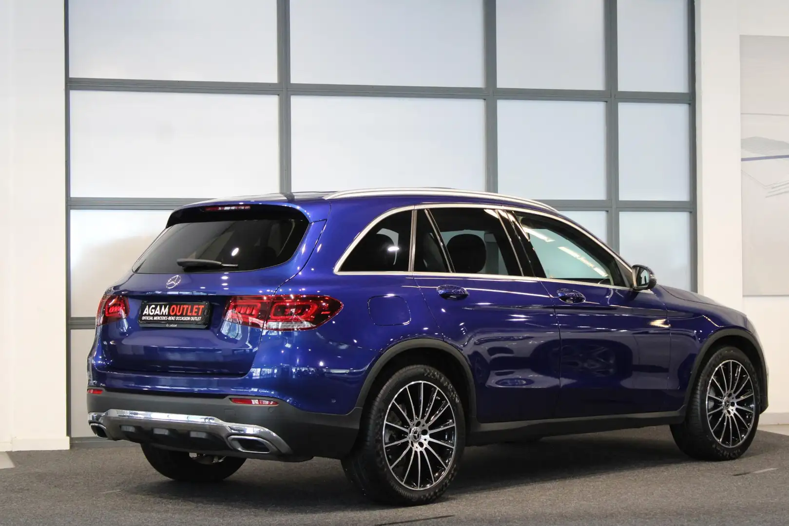 Mercedes-Benz GLC 200 Business Solution Limited Panorama dak Blauw - 2