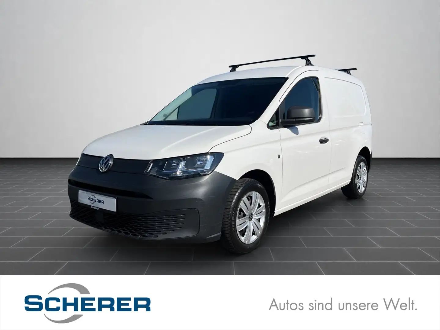 Volkswagen Caddy 2.0 TDI Kasten Weiß - 1